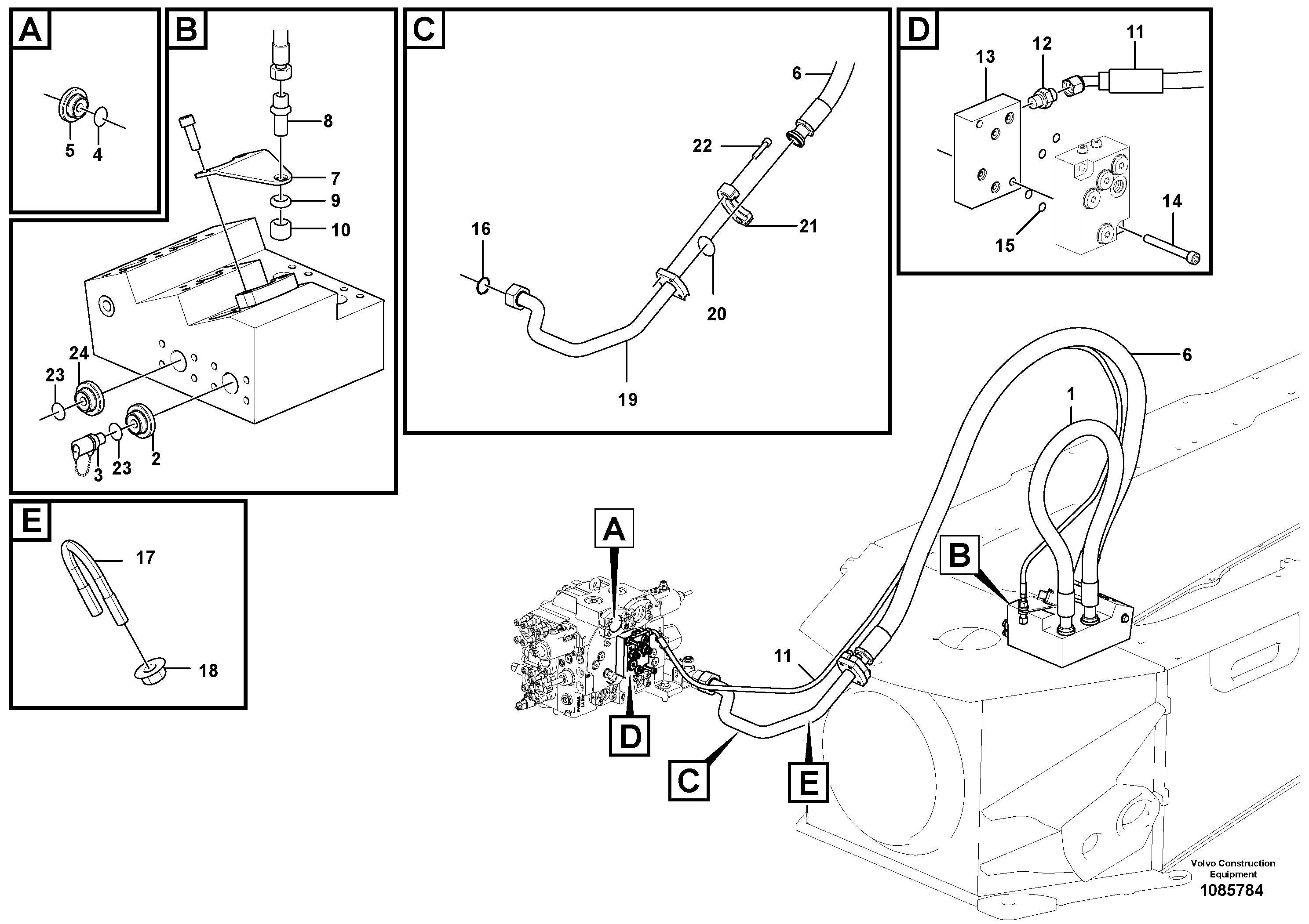 Press. lim. valve VOE17437155 VOLVO