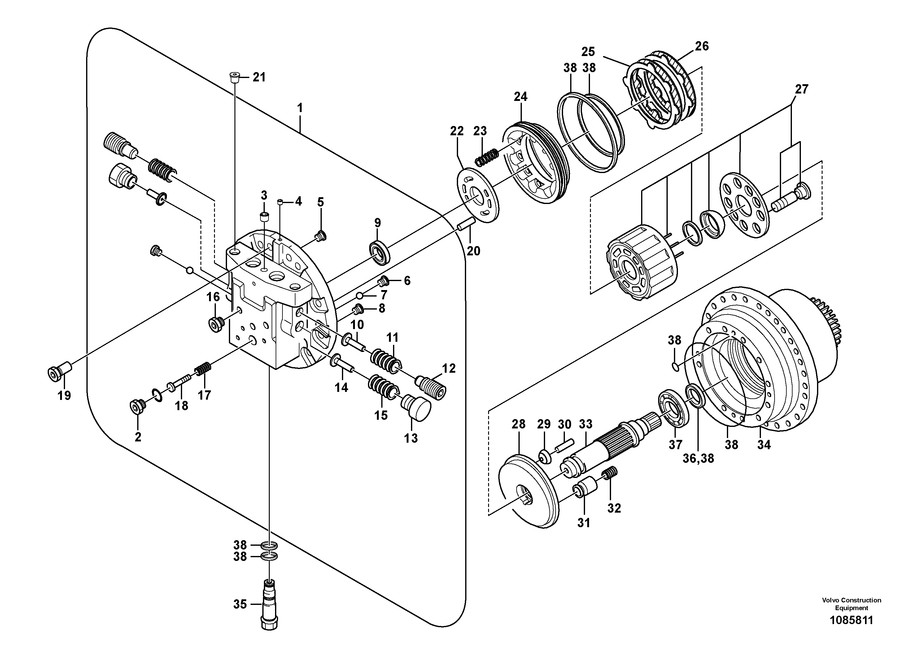 Rubber Clamp VOE14567669 VOLVO
