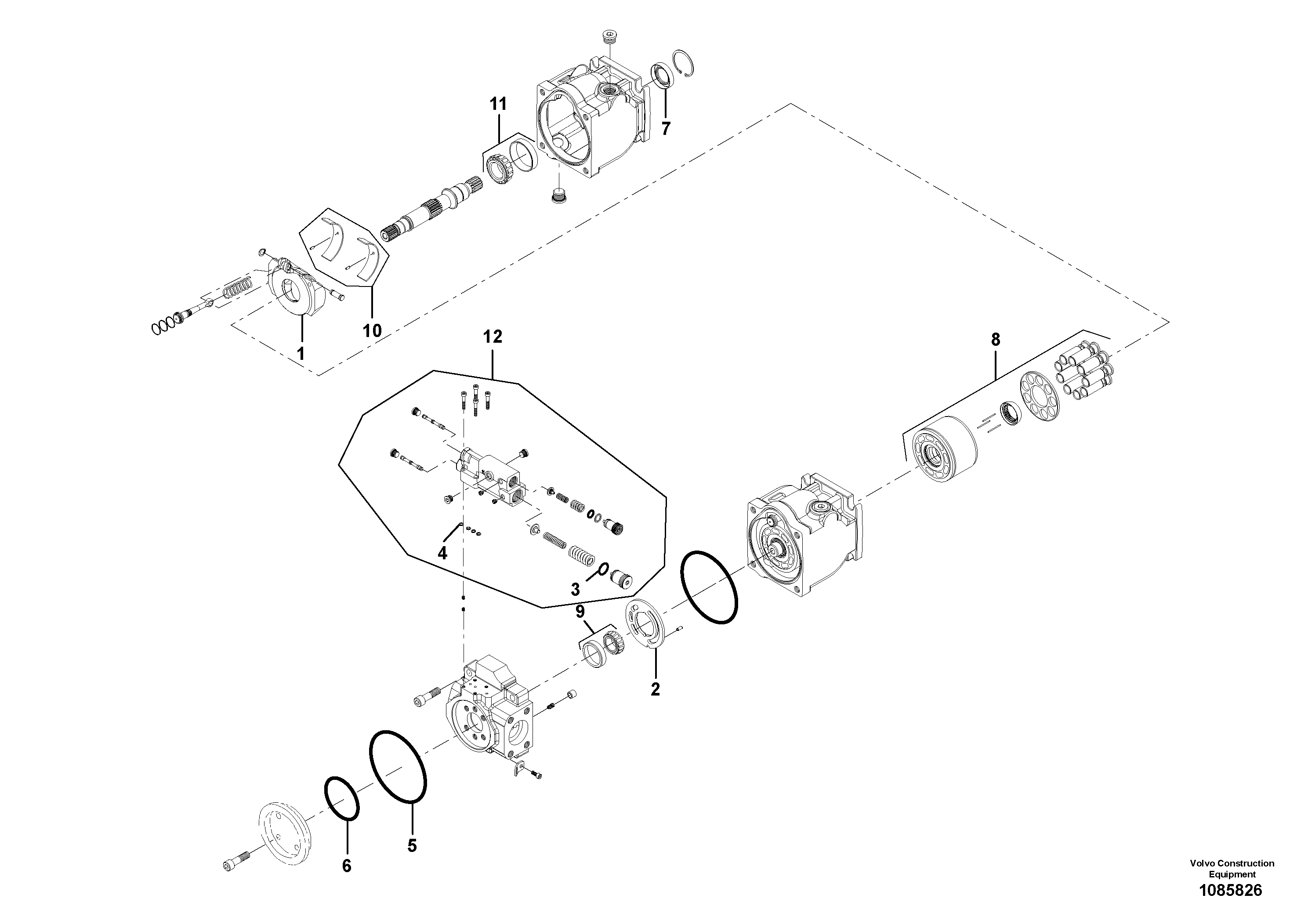 Clutch, reverse,4:th VOE17317647 VOLVO