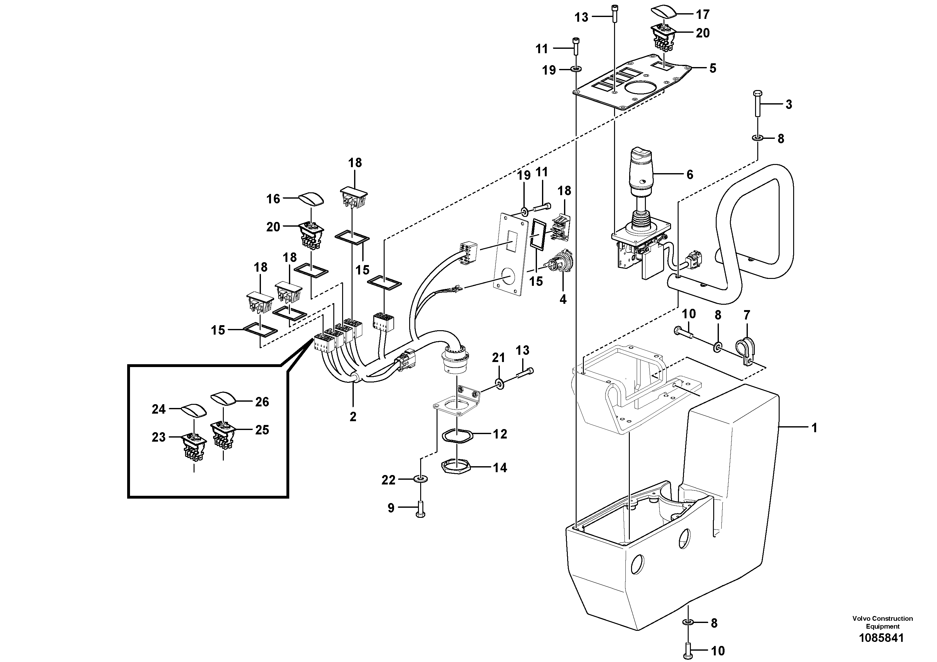 Electronic unit VOE12844162 VOLVO