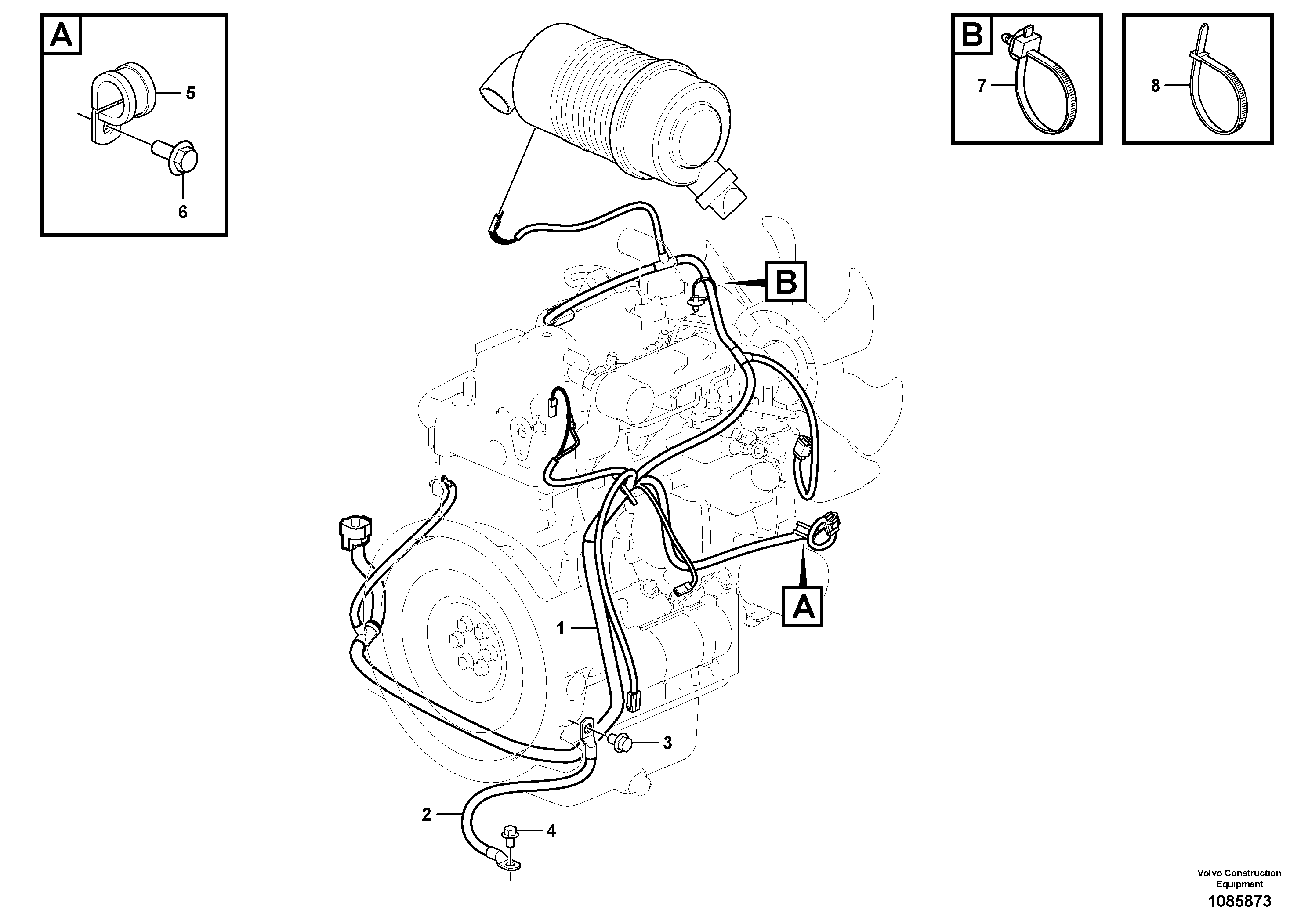 Support Leg VOE16259446 VOLVO