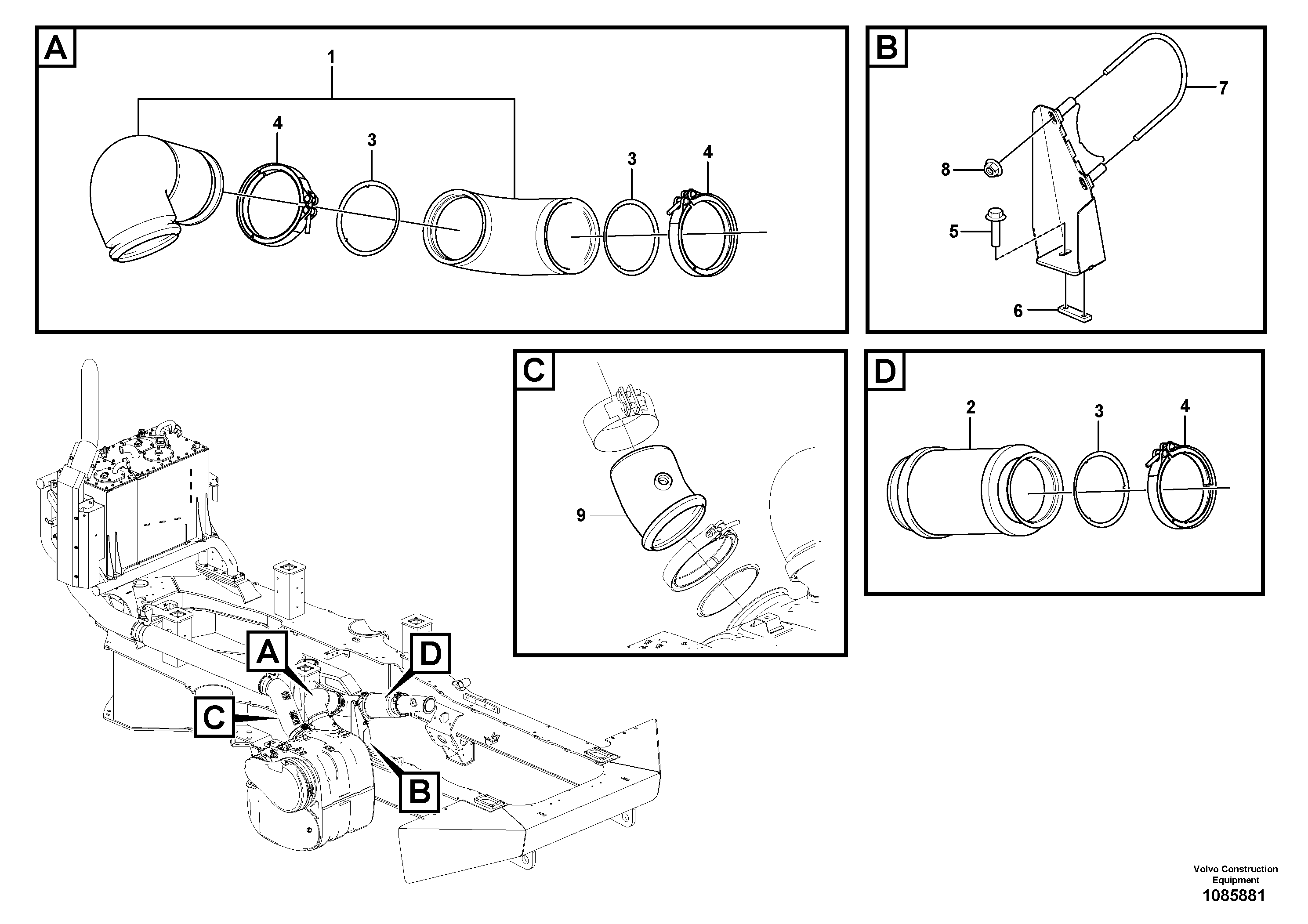 Axle Casing VOE16879262 VOLVO