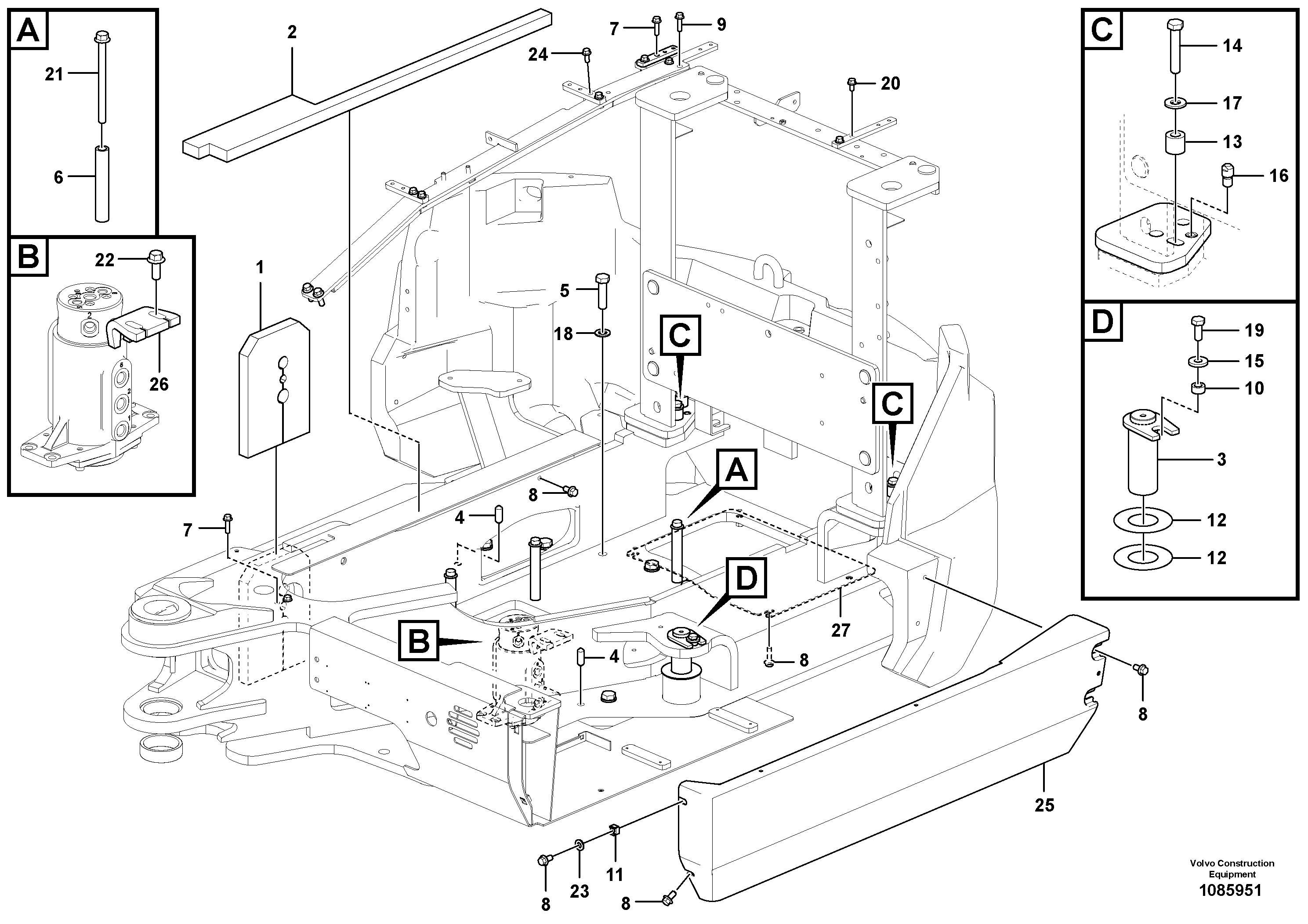 Swg Lk Cylinder VOE16234688 VOLVO