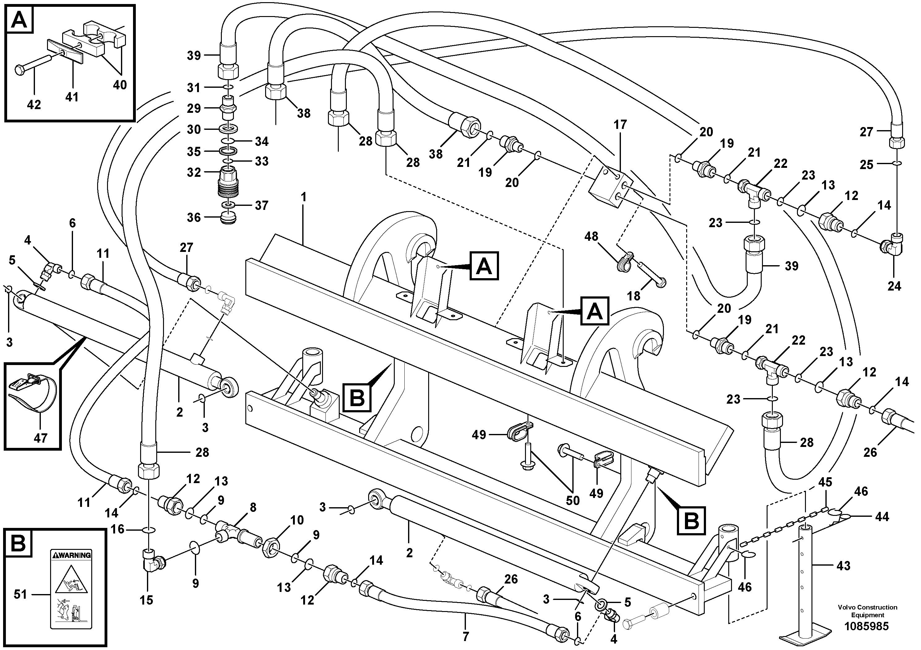 Fork Frame VOE11438474 VOLVO