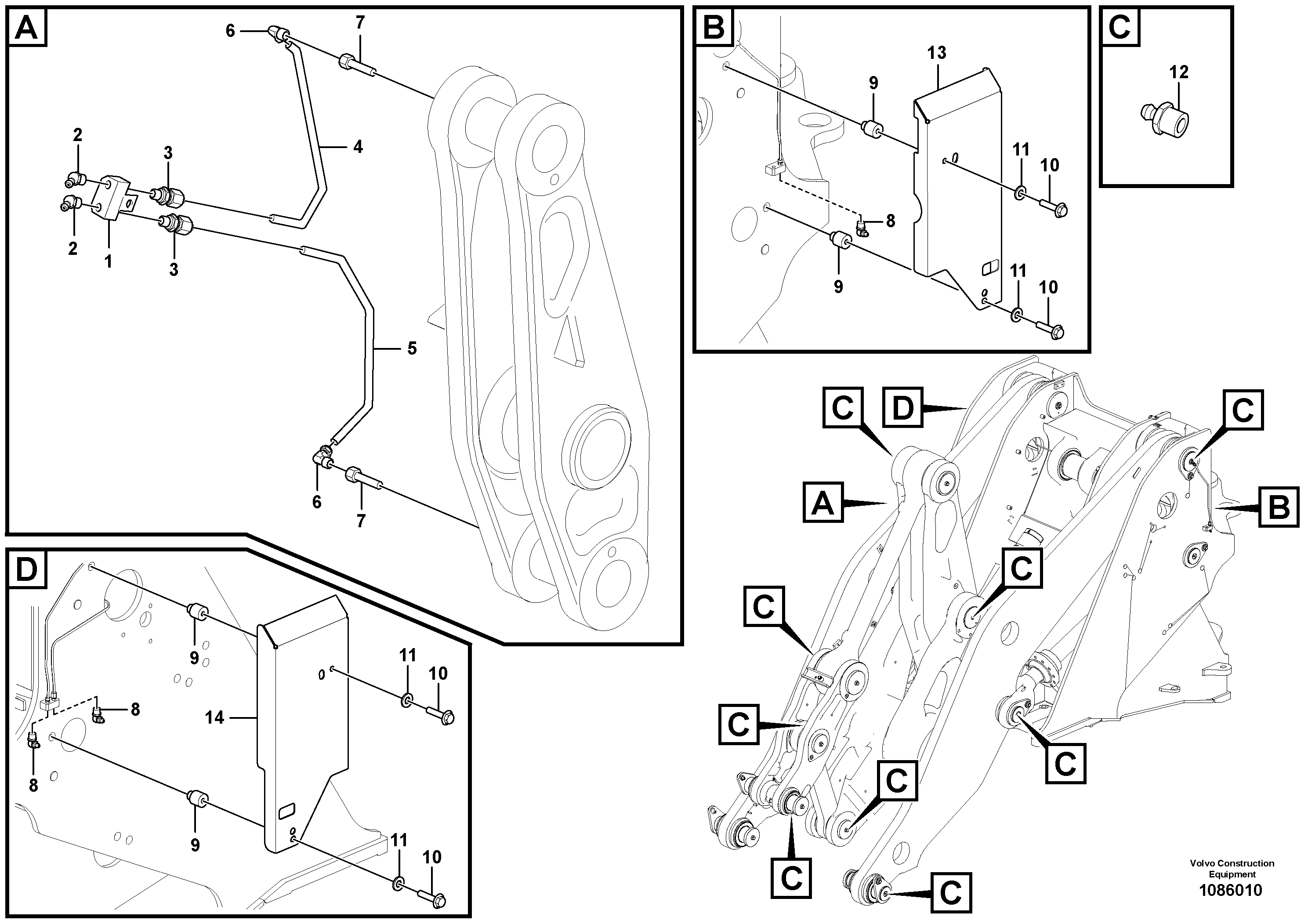 Protecting plate VOE16897384 VOLVO