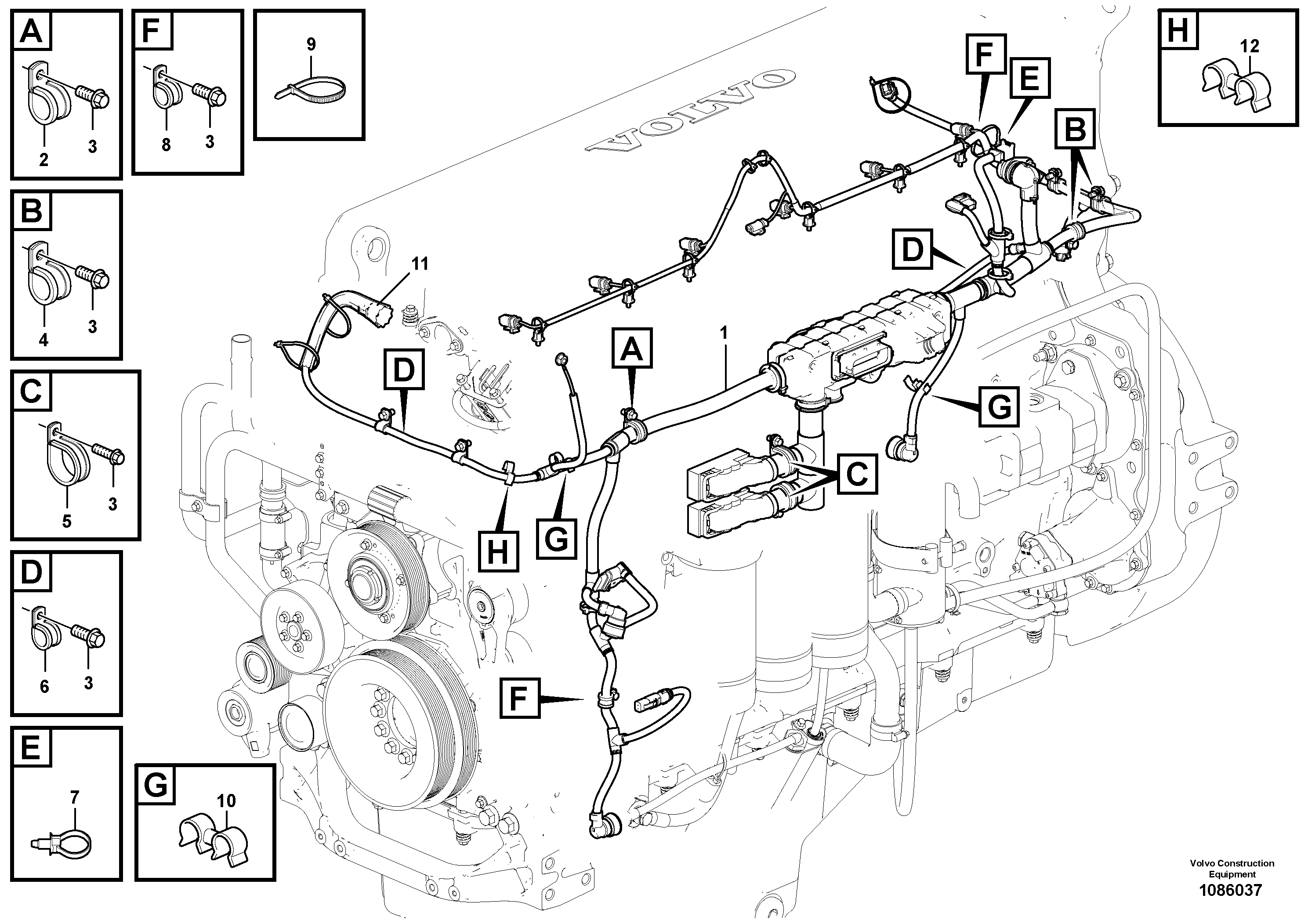 Support Leg VOE17441810 VOLVO