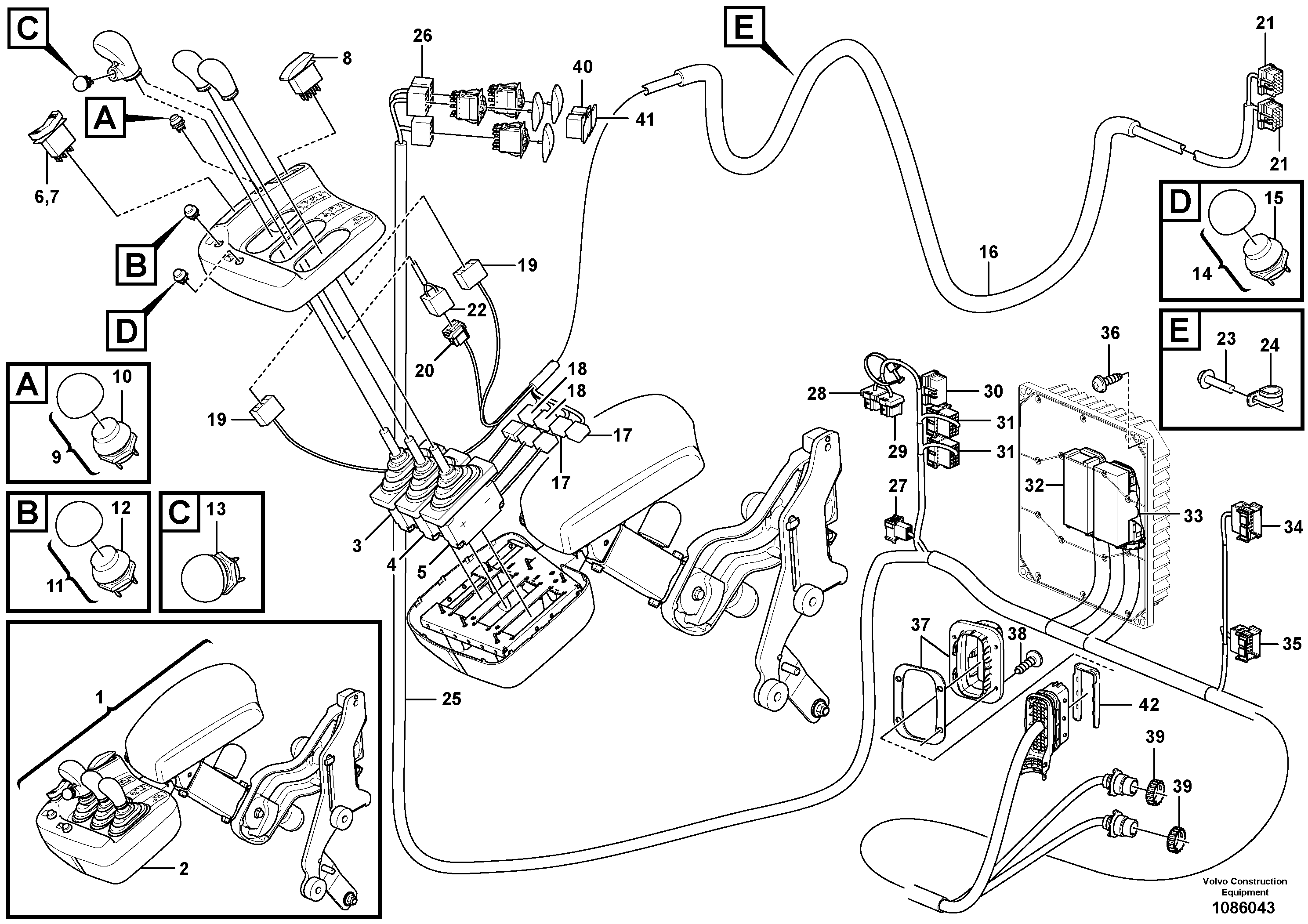 Панель детали TEL/VOE15011502 VOLVO