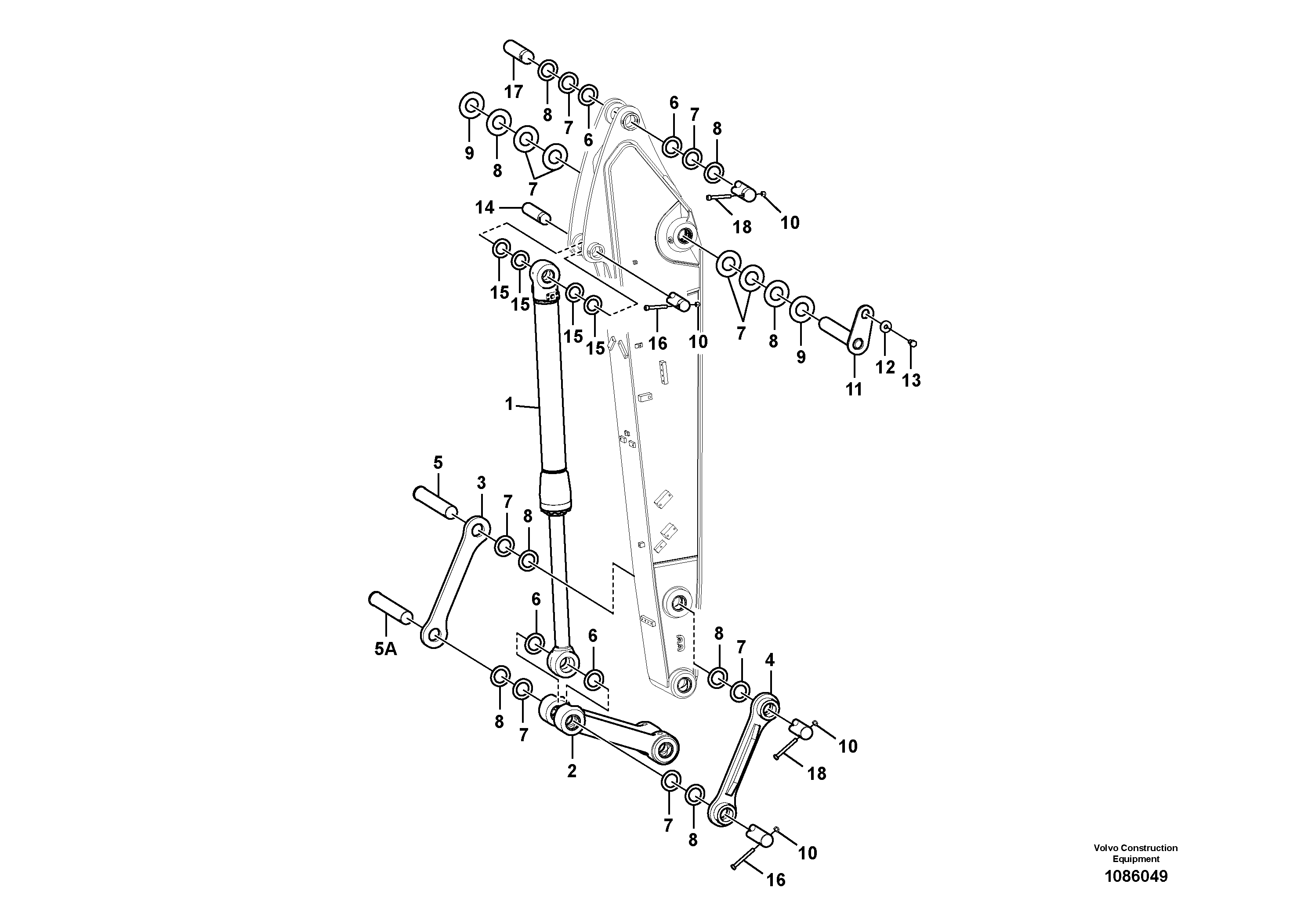Altntr Housing VOE14564964 VOLVO