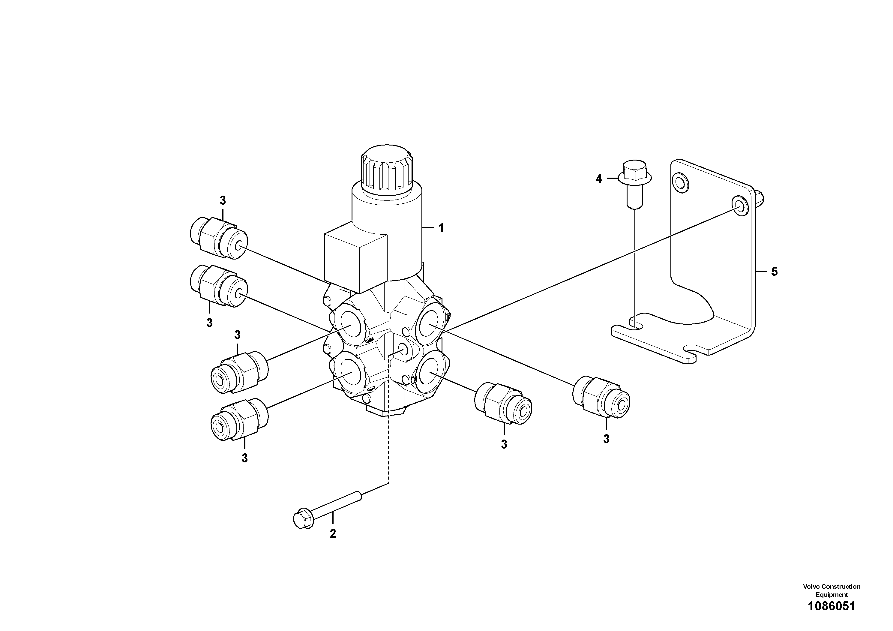 Seat frame VOE15691906 VOLVO