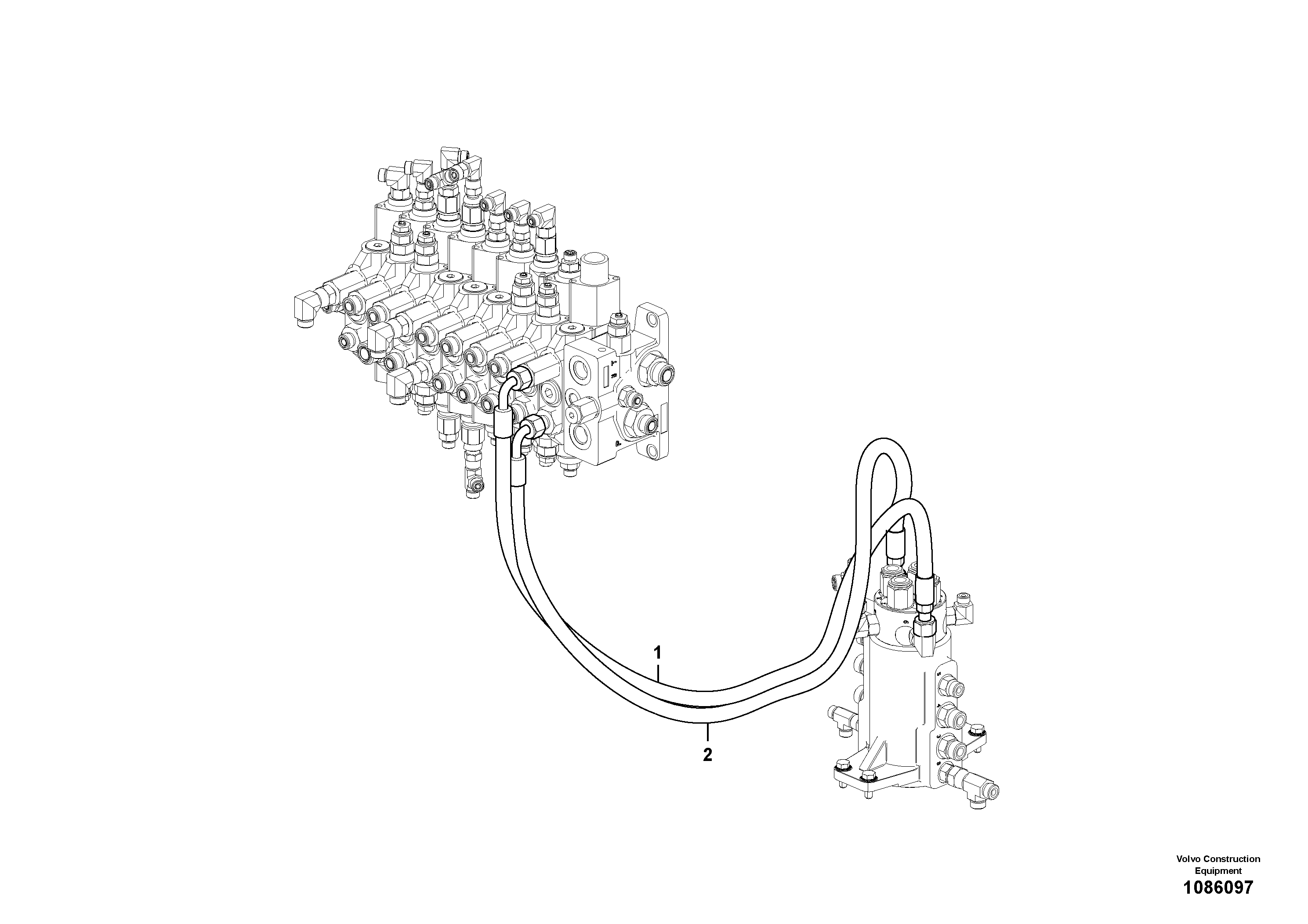 Timing gear casing VOE936496 VOLVO