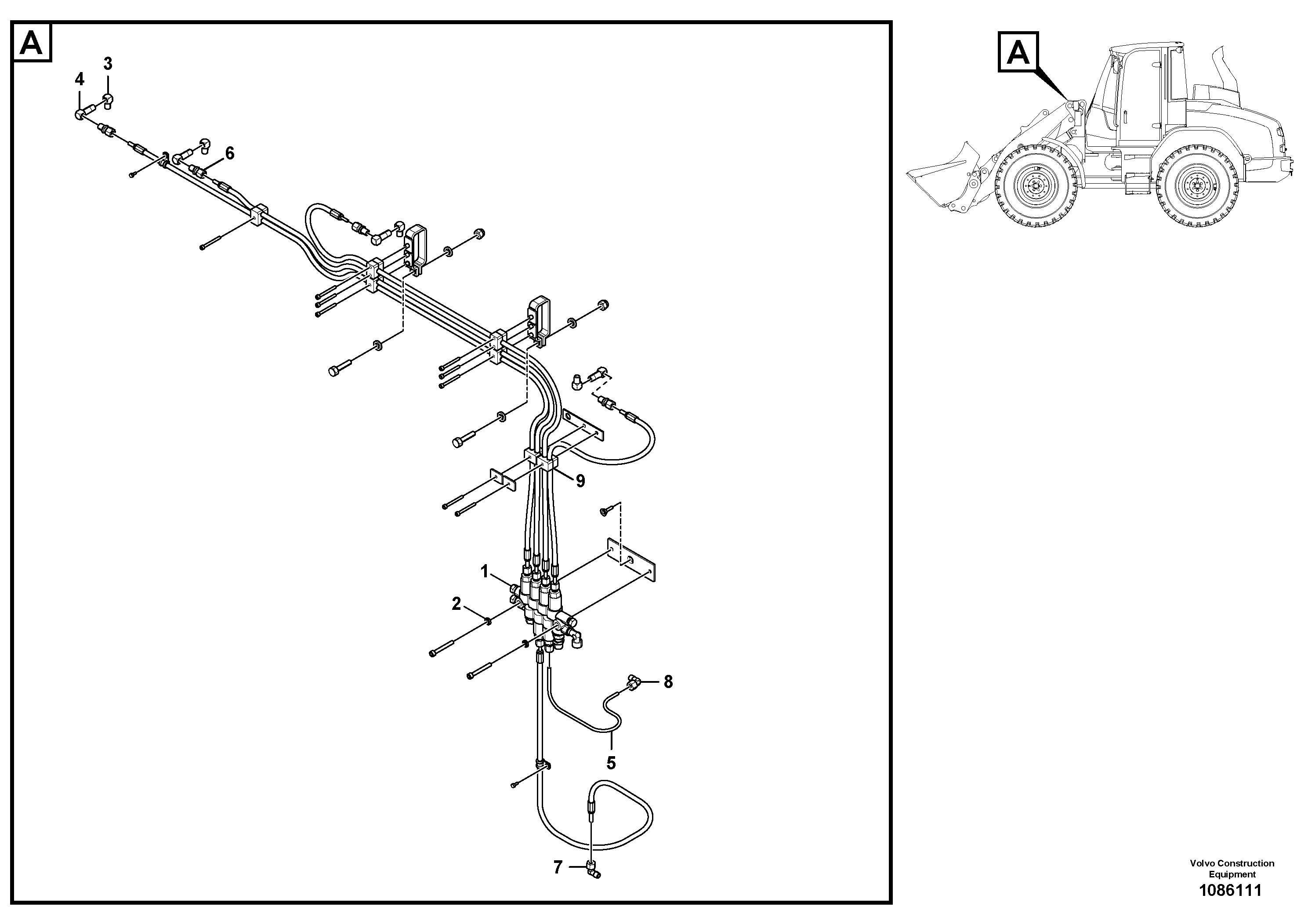 Fuel miser valve VOE17456924 VOLVO