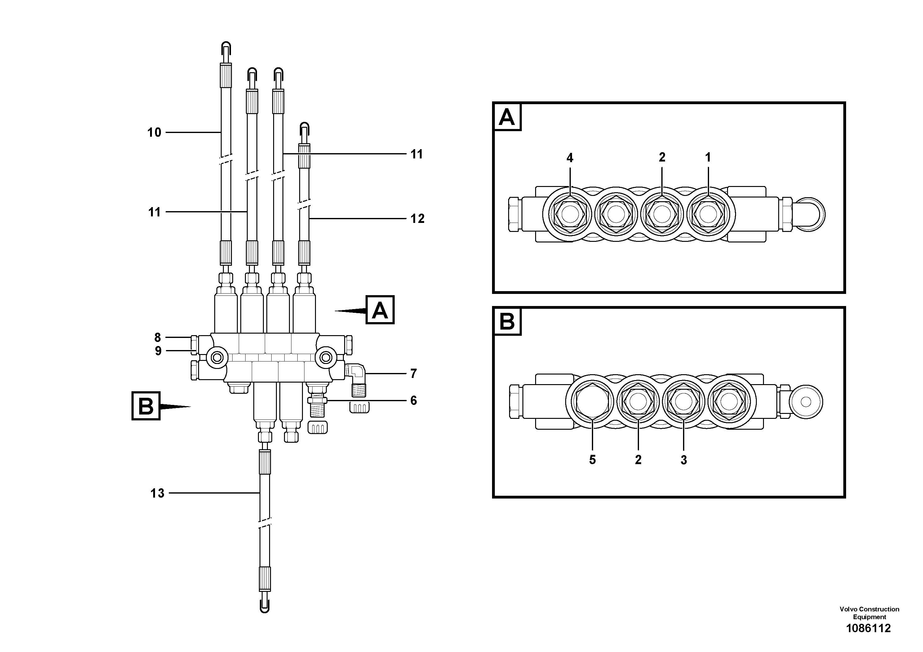 Timing gear casing VOE17456700 VOLVO