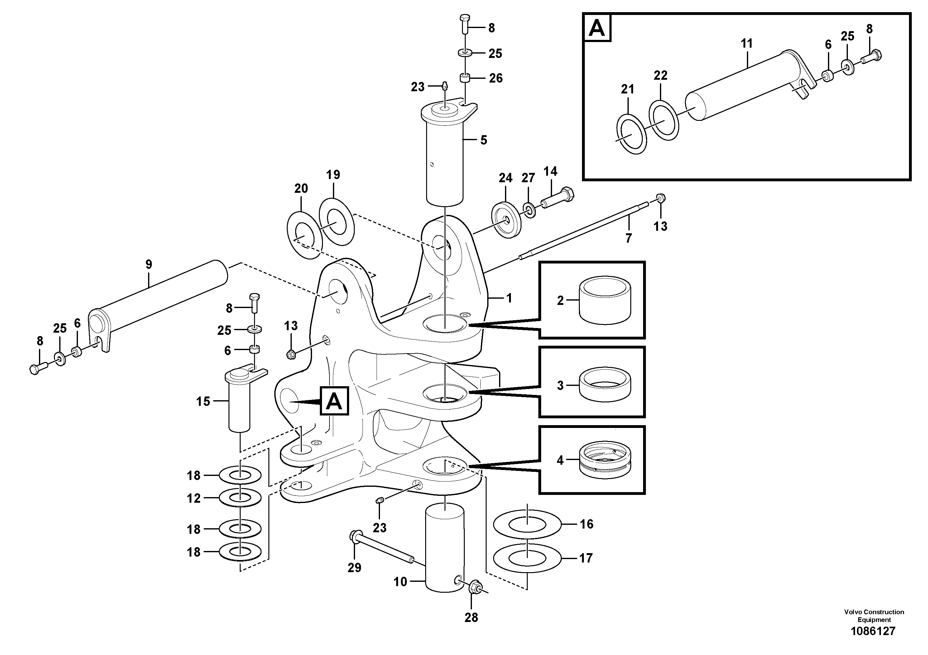 Swg Lk Cylinder VOE16278788 VOLVO