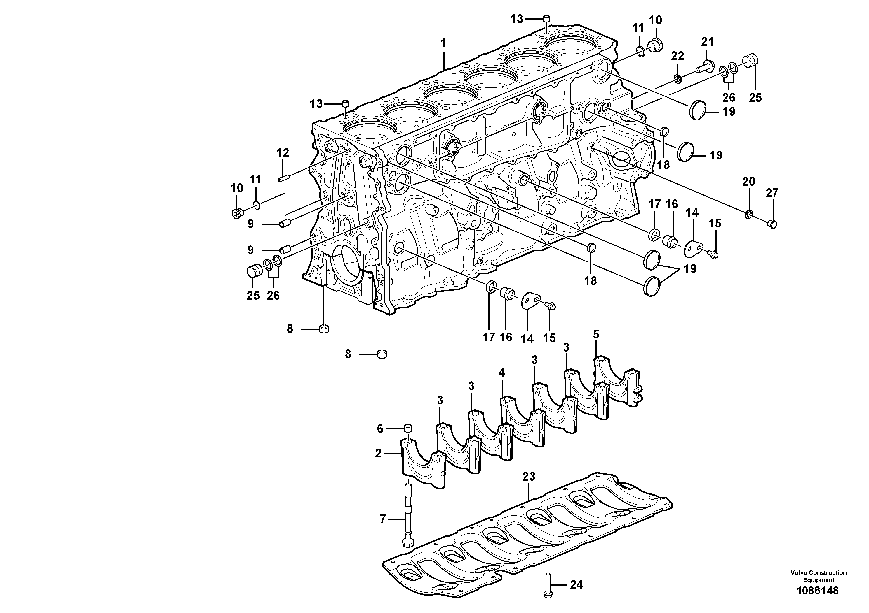Cover Sleeve VOE23407484 VOLVO