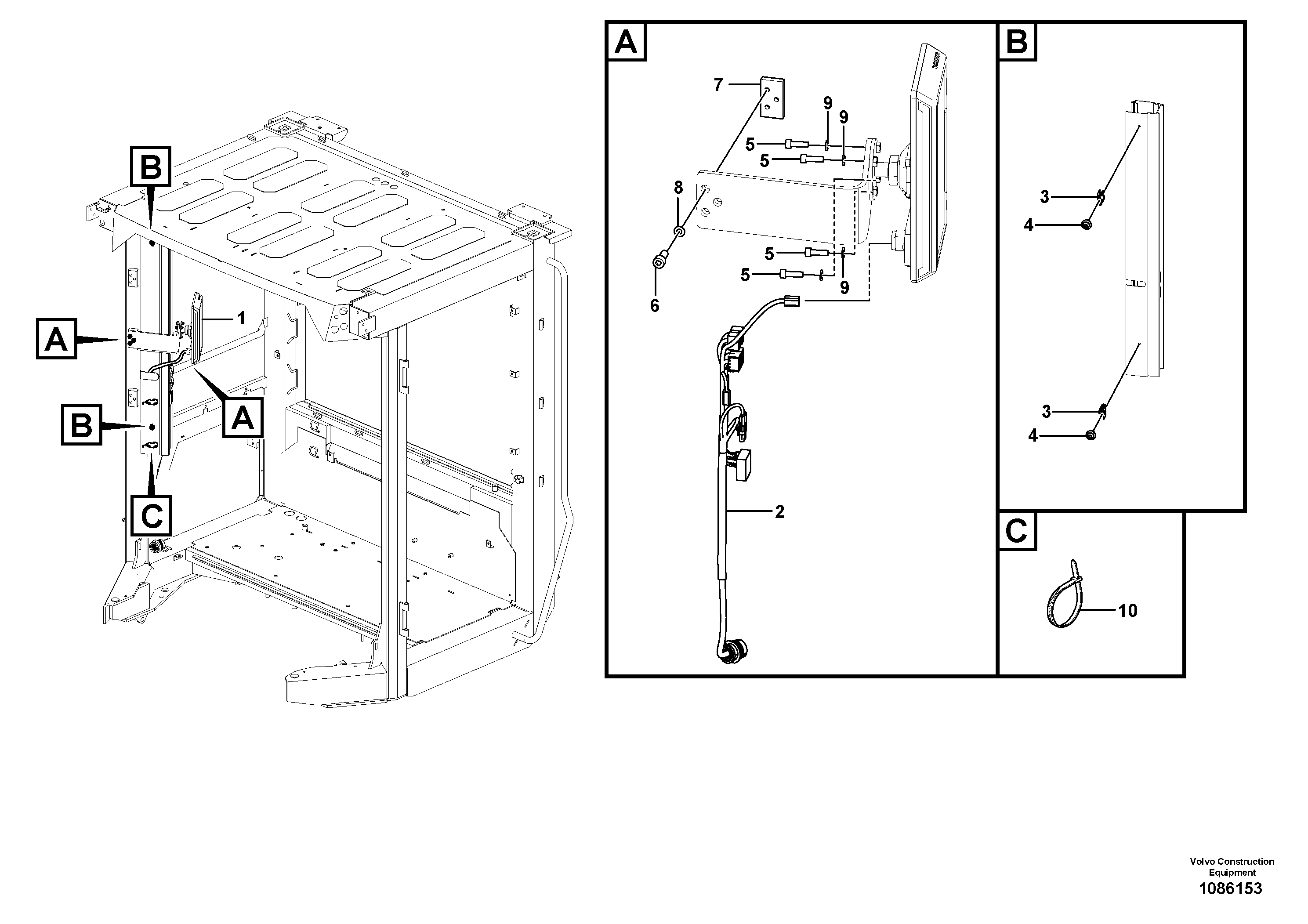 Support Leg VOE12819898 VOLVO