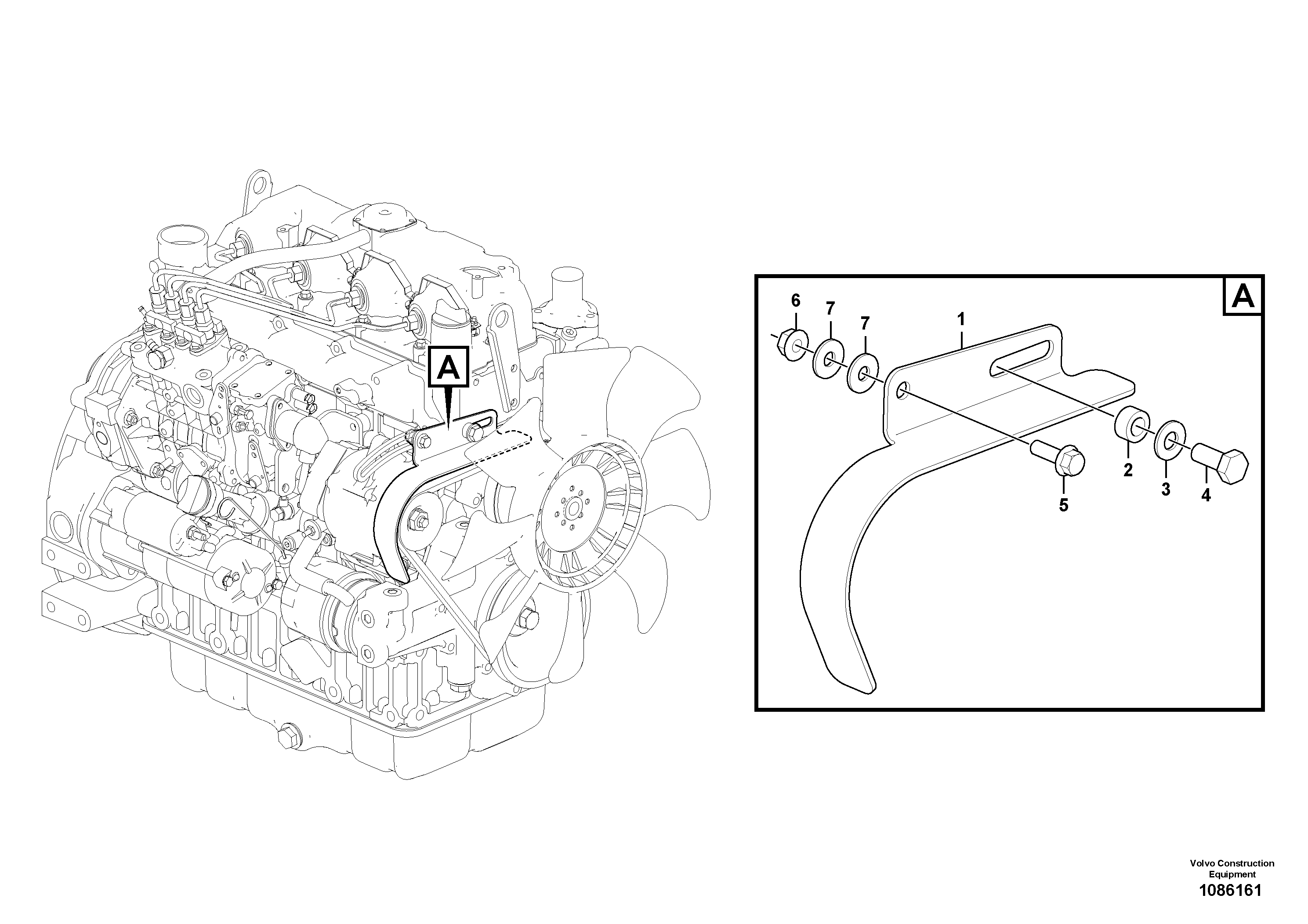 Испаритель VOE15697108 VOLVO