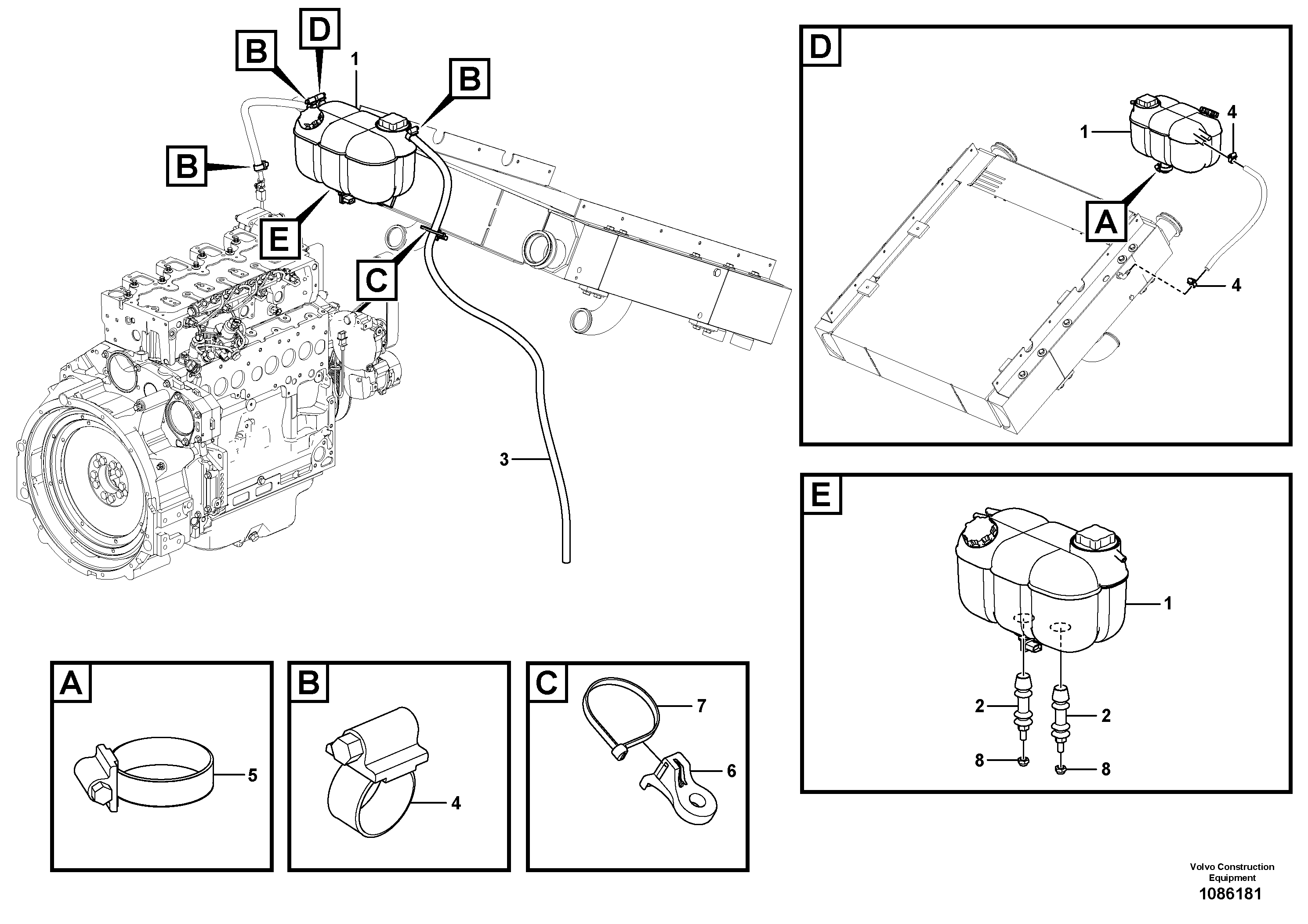 Feed Line VOE17411569 VOLVO