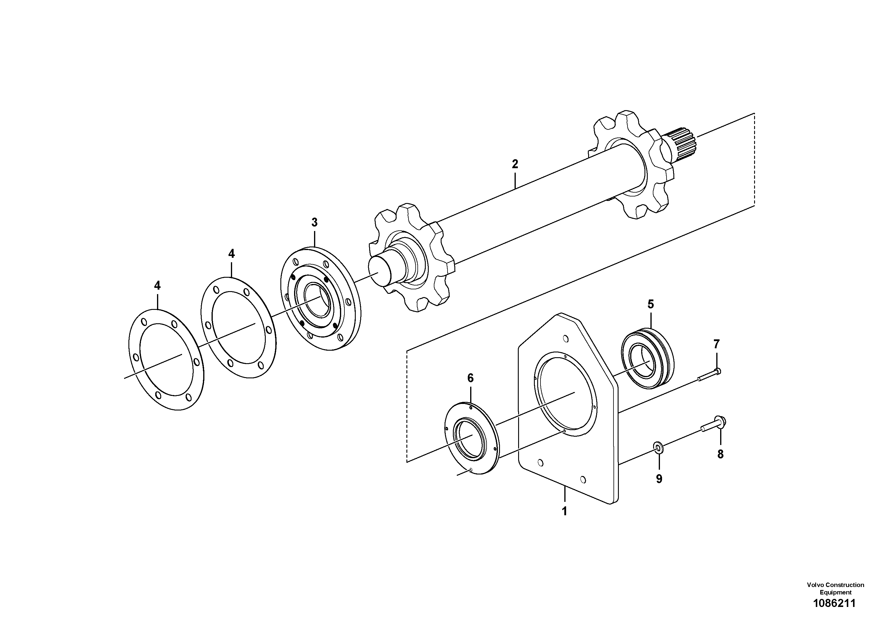 Double Clamp VOE12841632 VOLVO