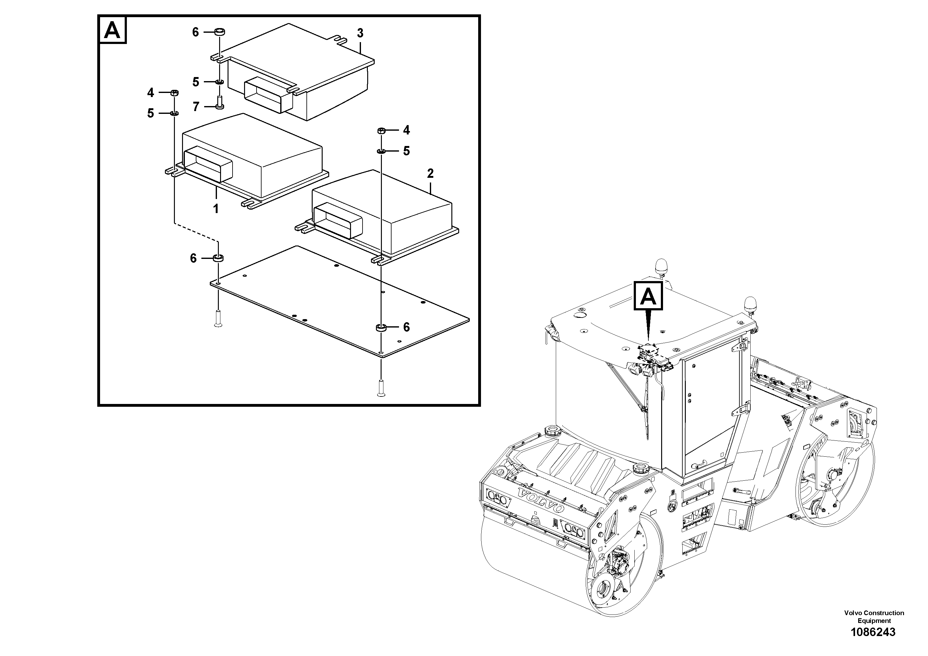 For upper engine part VOE17457091 VOLVO