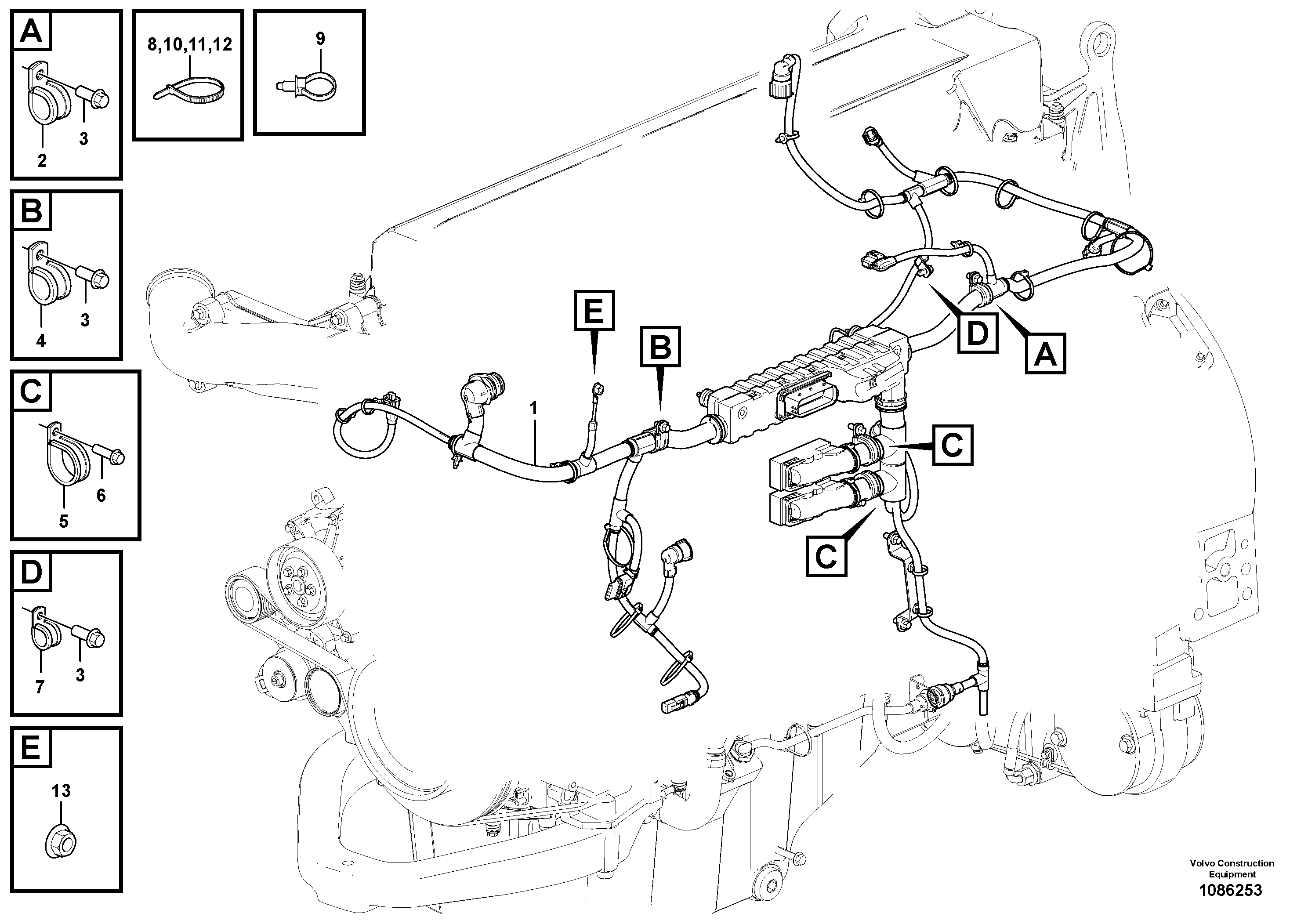 Support Leg VOE17409815 VOLVO