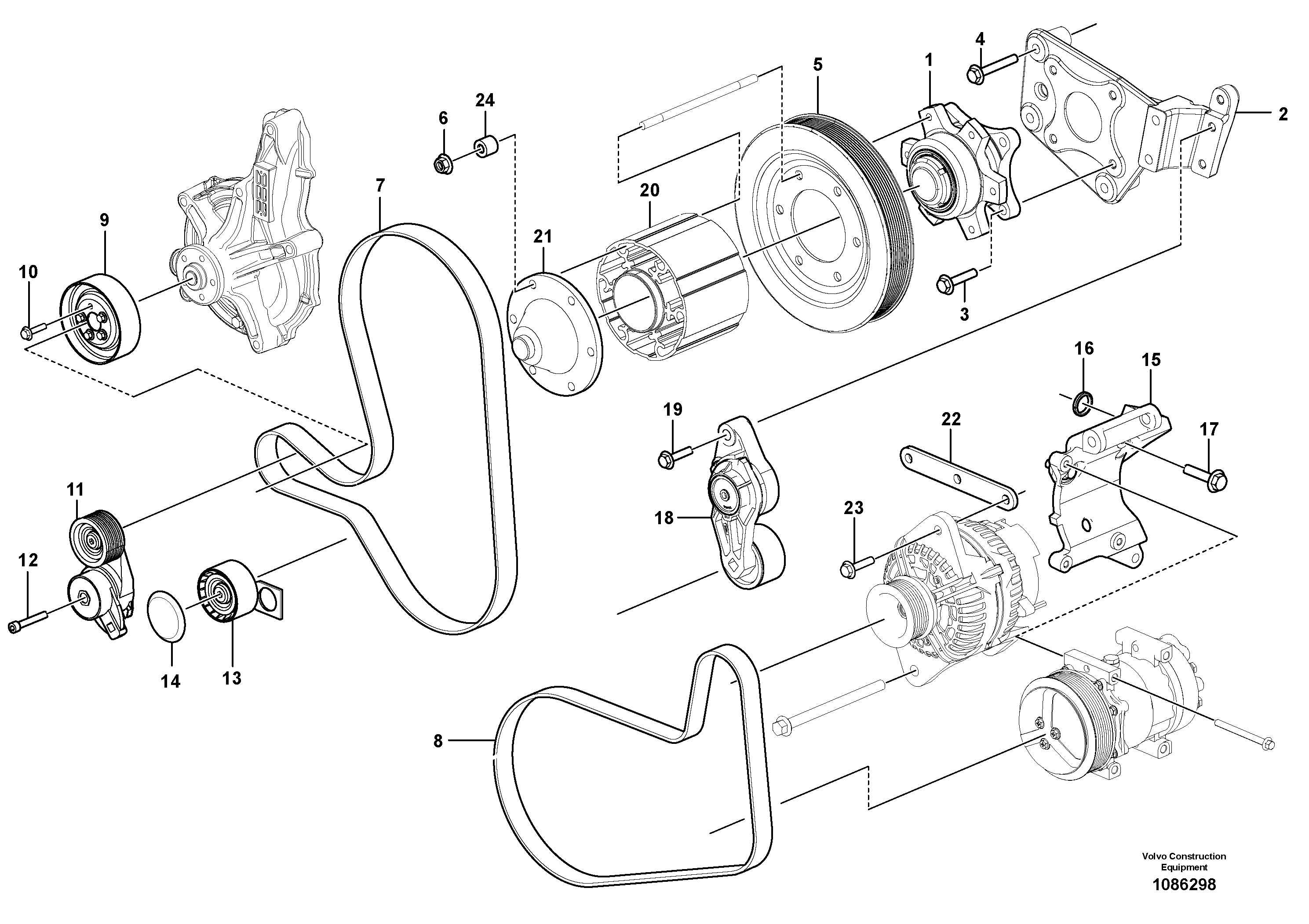 Spacer Sleeve VOE842930 VOLVO