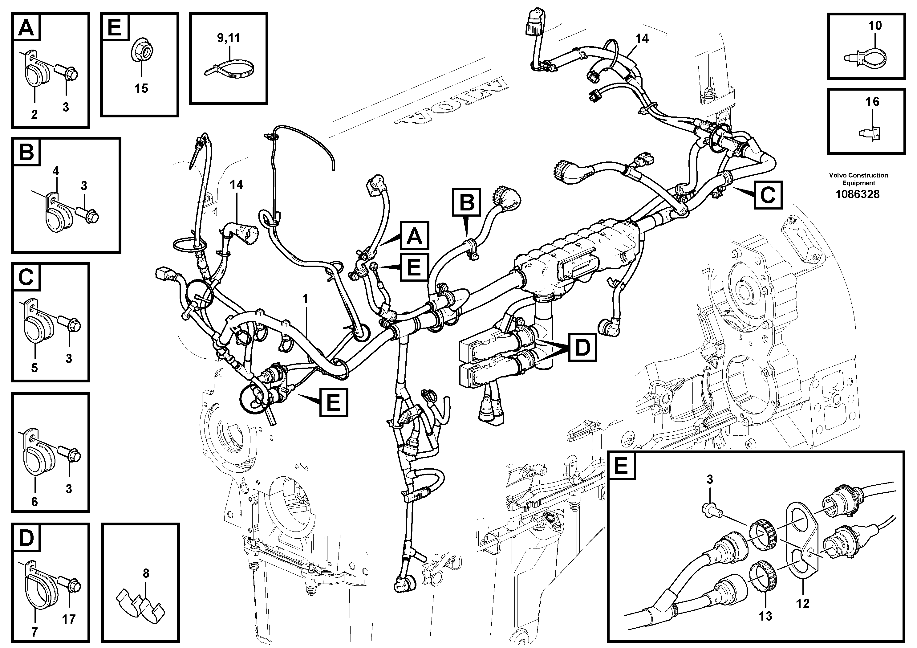 Support Leg VOE17441811 VOLVO