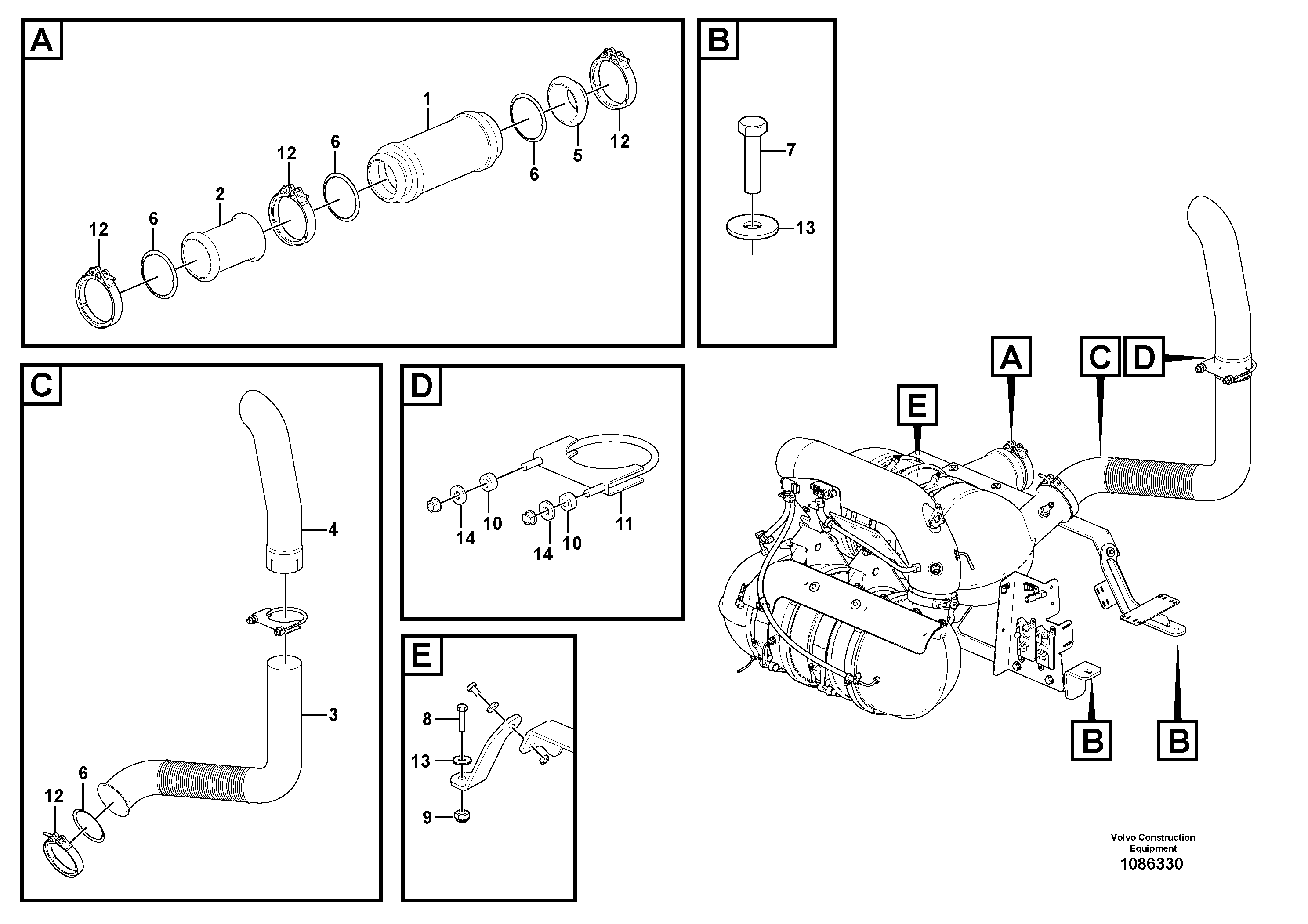 Axle Casing VOE12802900 VOLVO