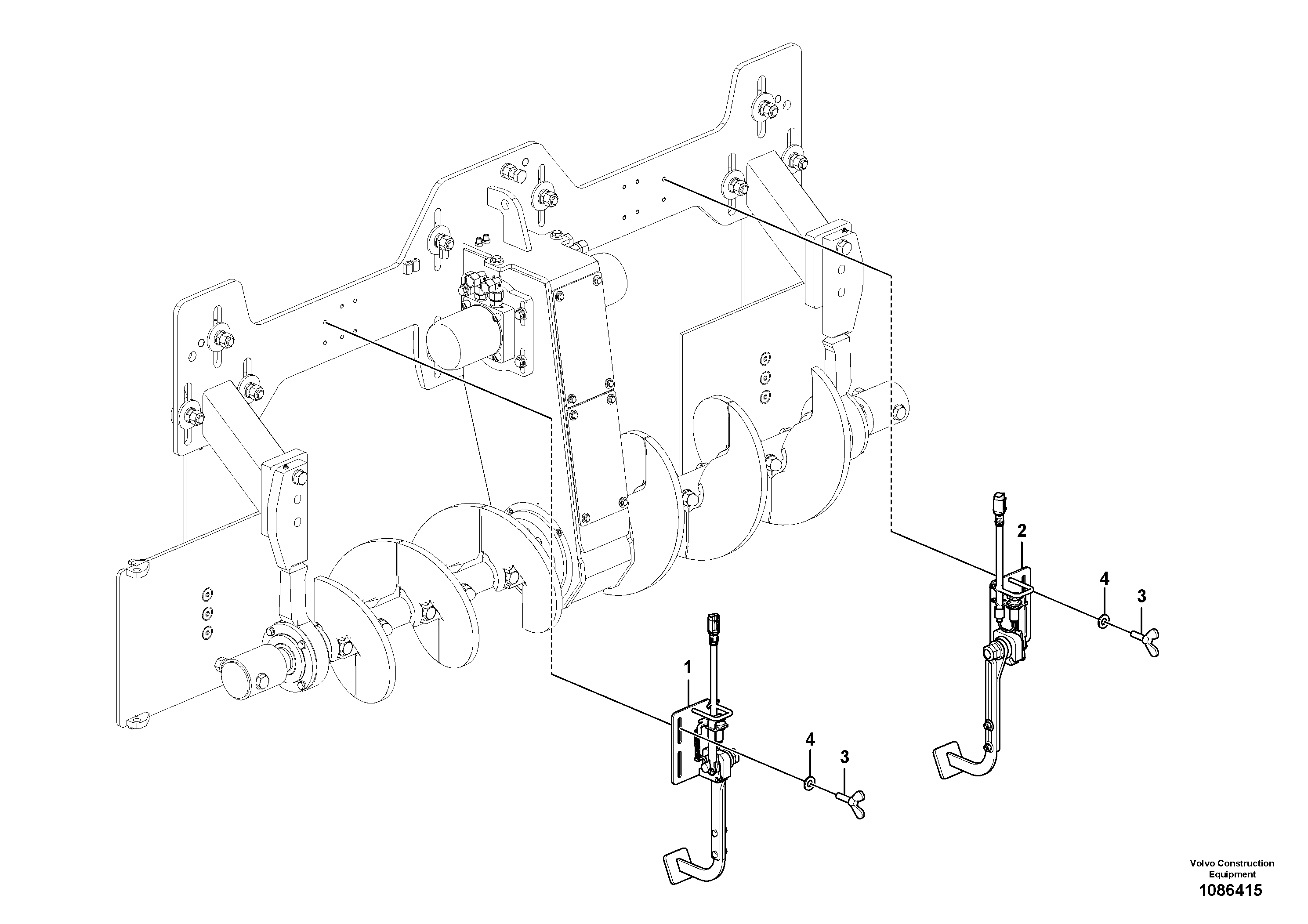 R Window Washer VOE12822015 VOLVO