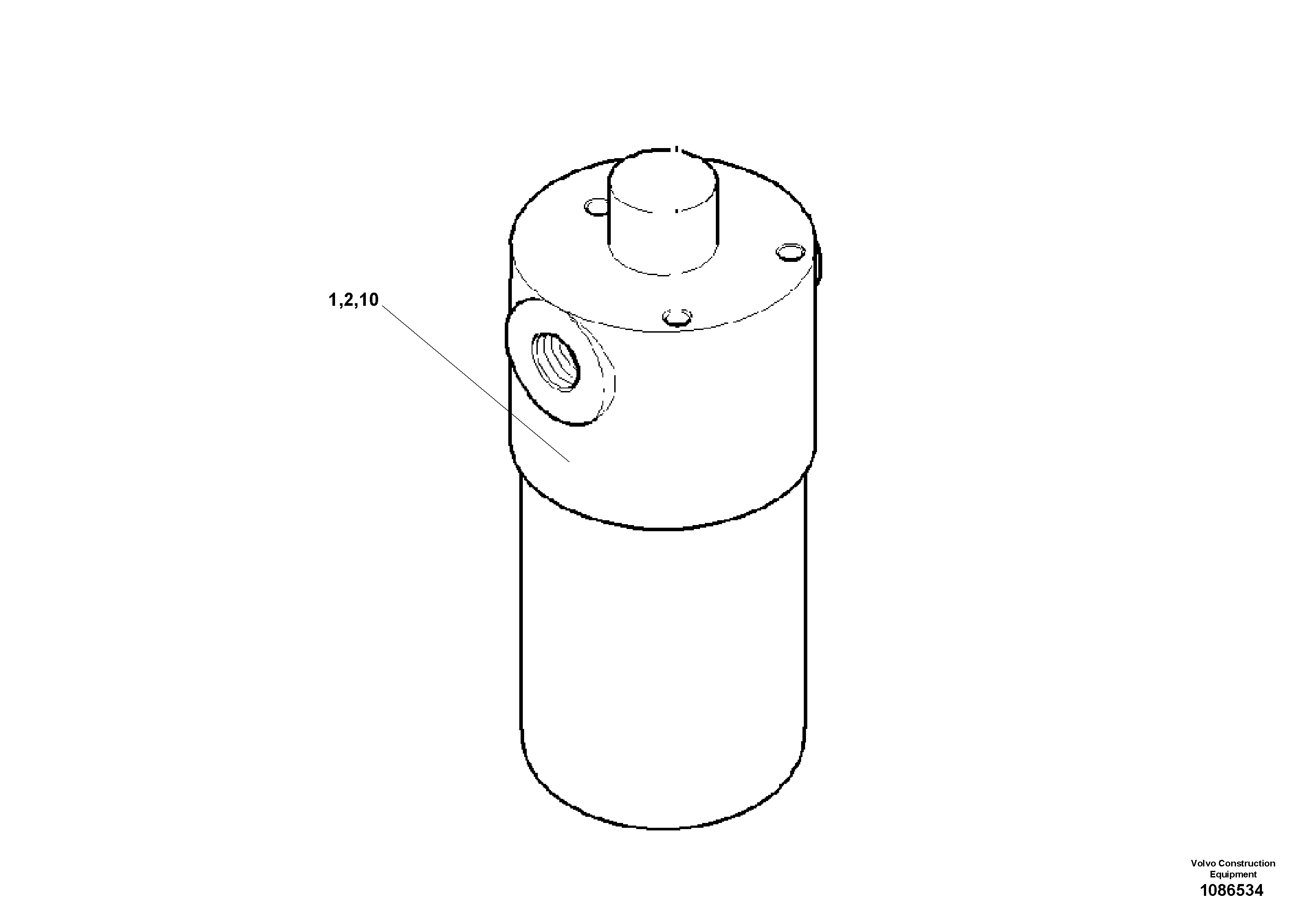 Filling-in Plug RM80858343 VOLVO