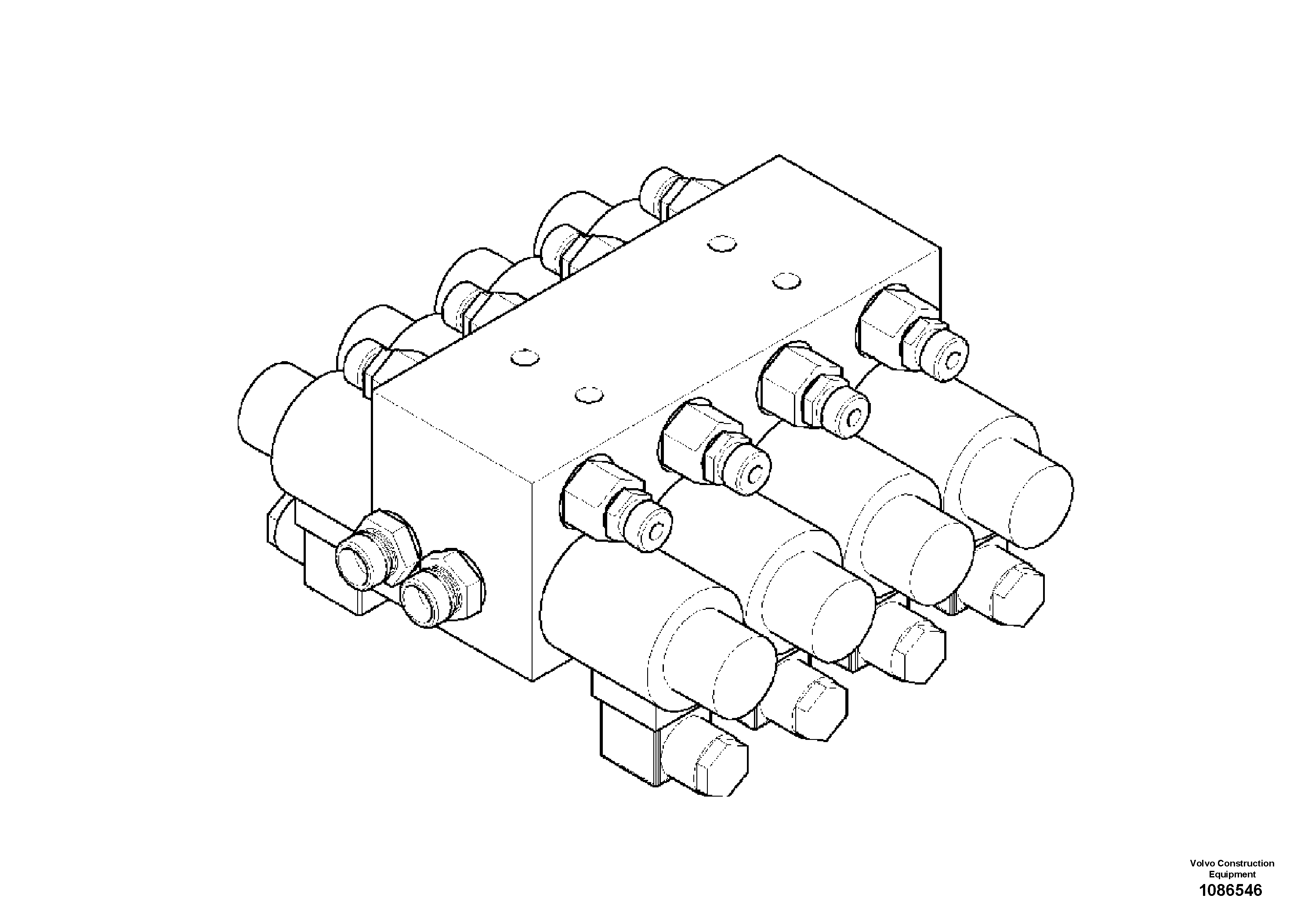 Hydraulic Valve RM80472889 VOLVO