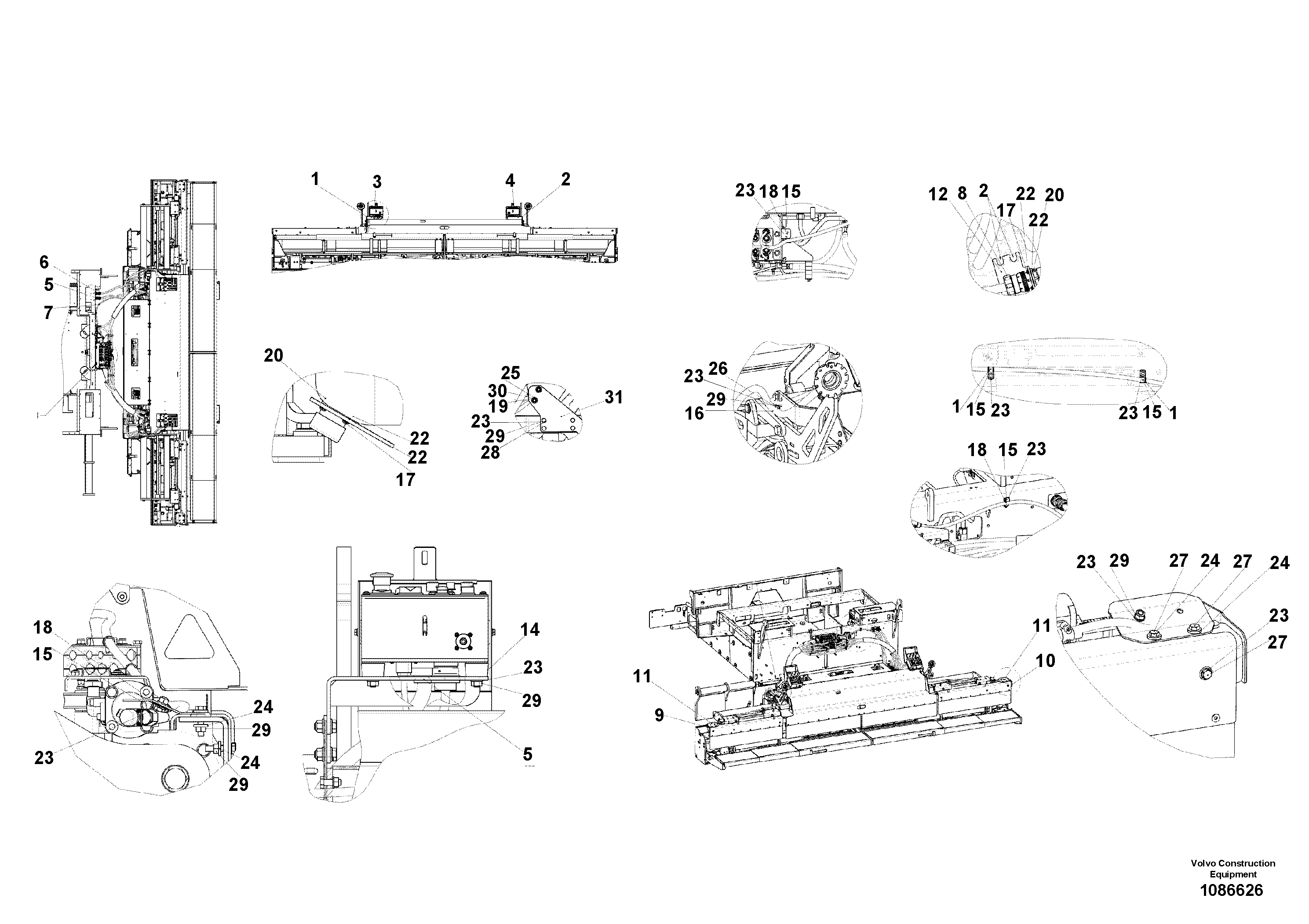 Seat frame RM43963750 VOLVO