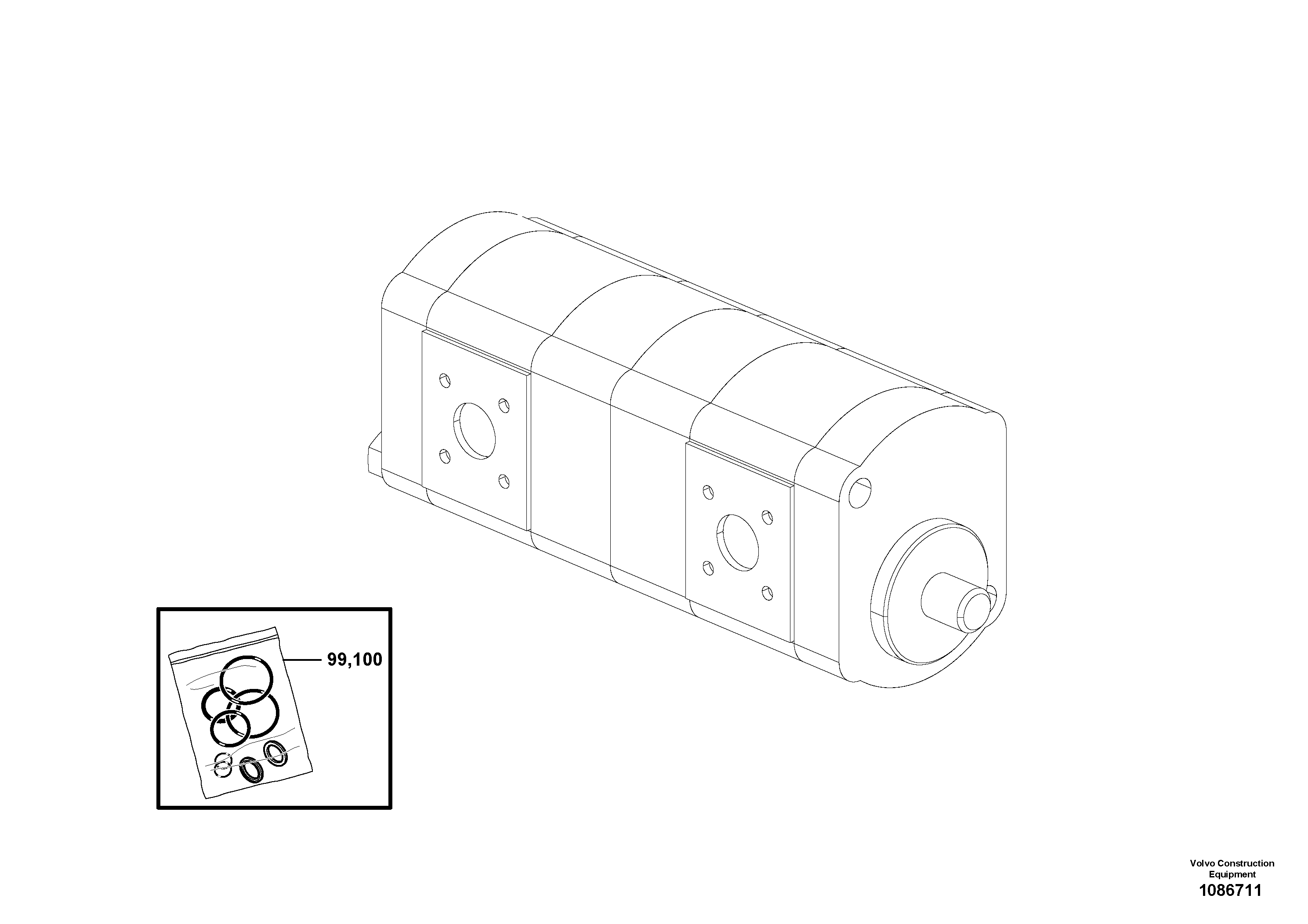 Ключевой жетон RM80853112 VOLVO