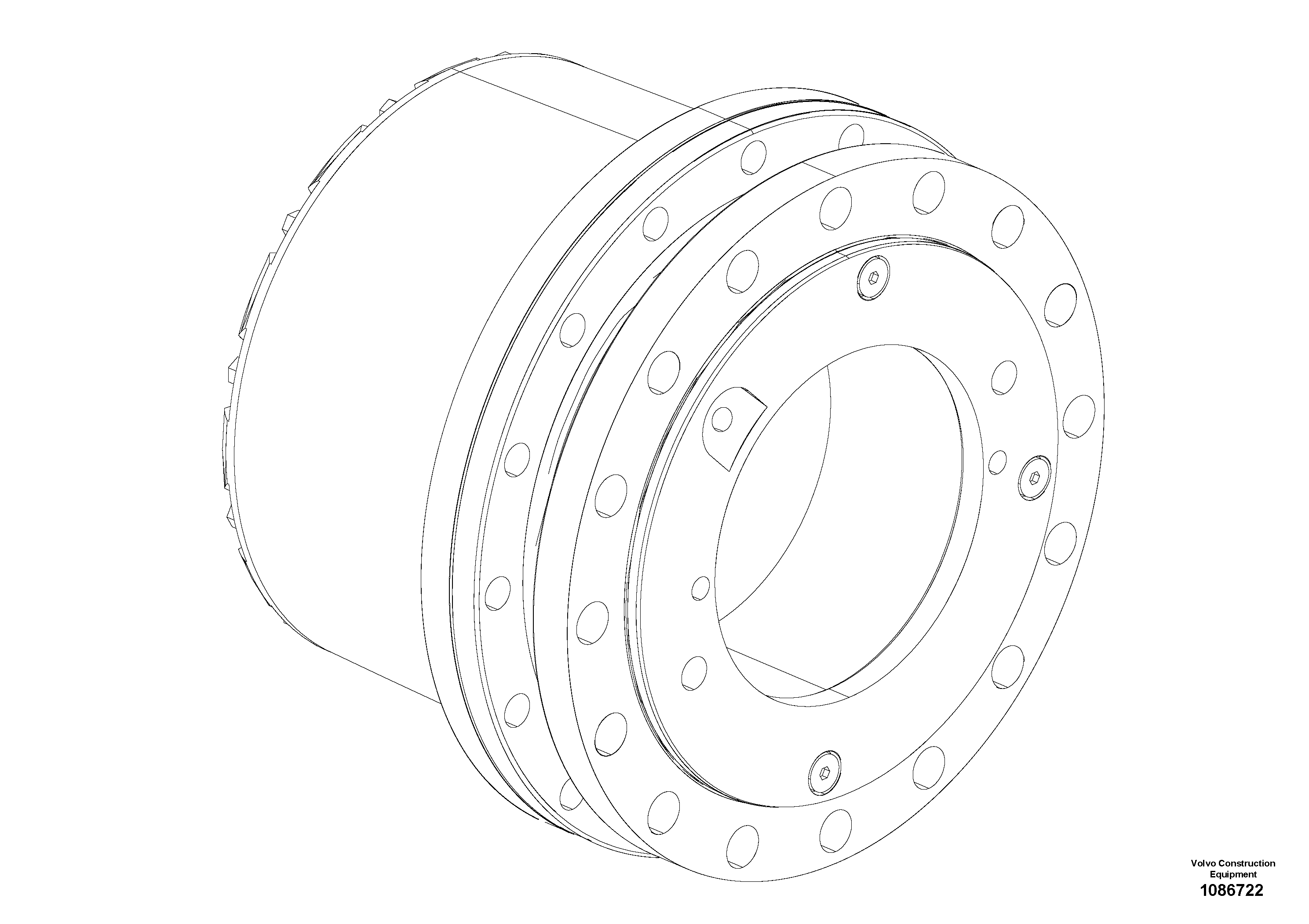 Stop Screw RM80701329 VOLVO