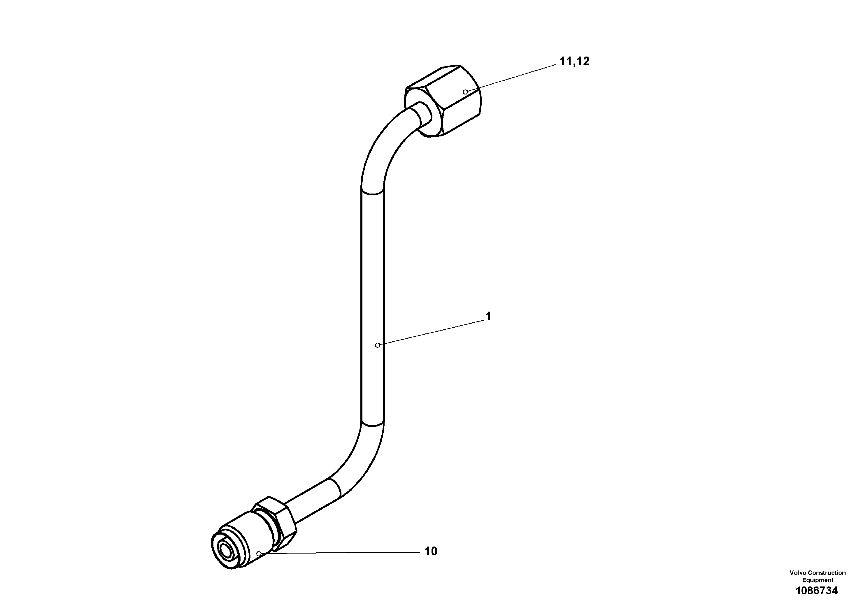 Tube RM80711005 VOLVO