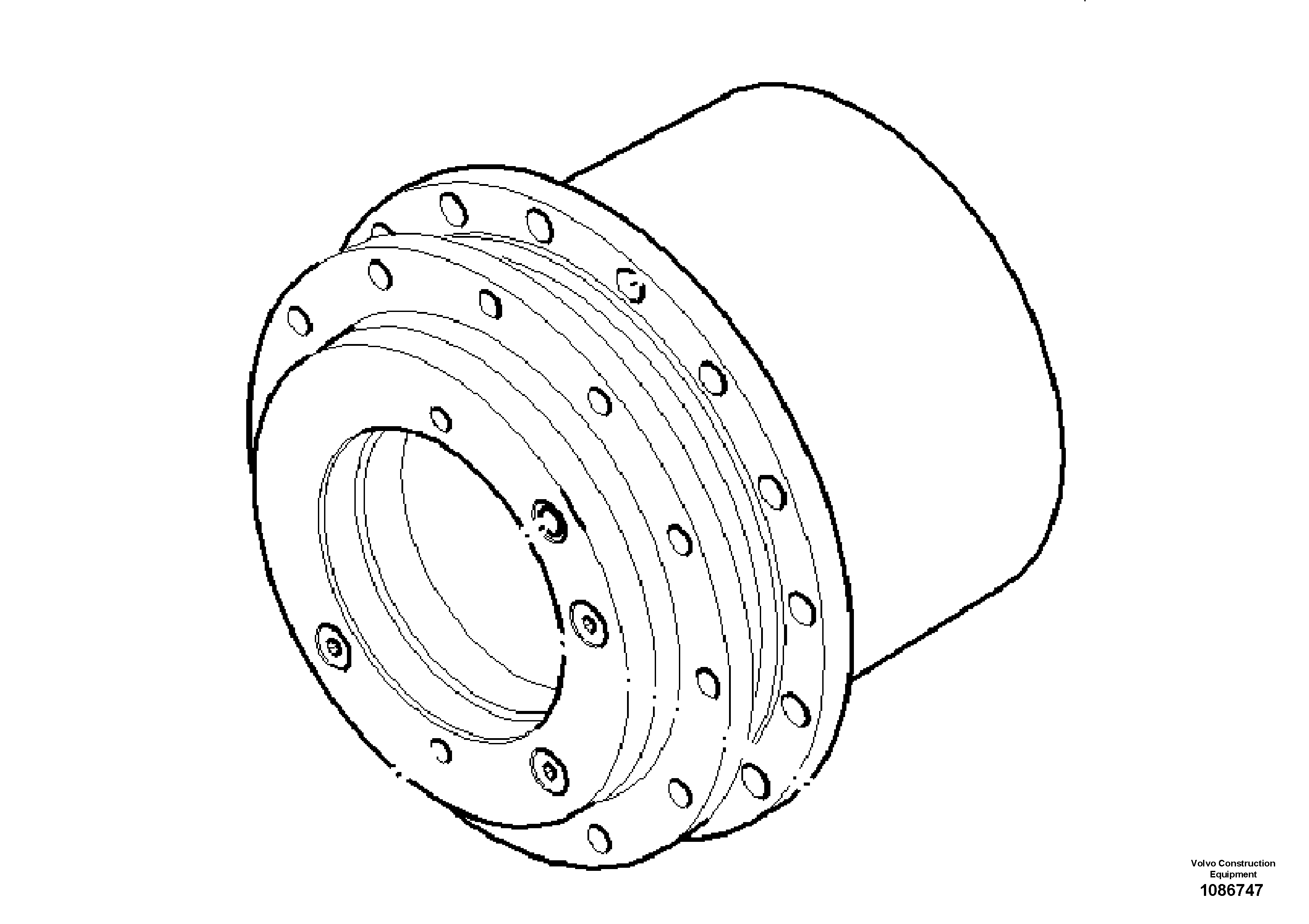 Cabin roof RM80837909 VOLVO