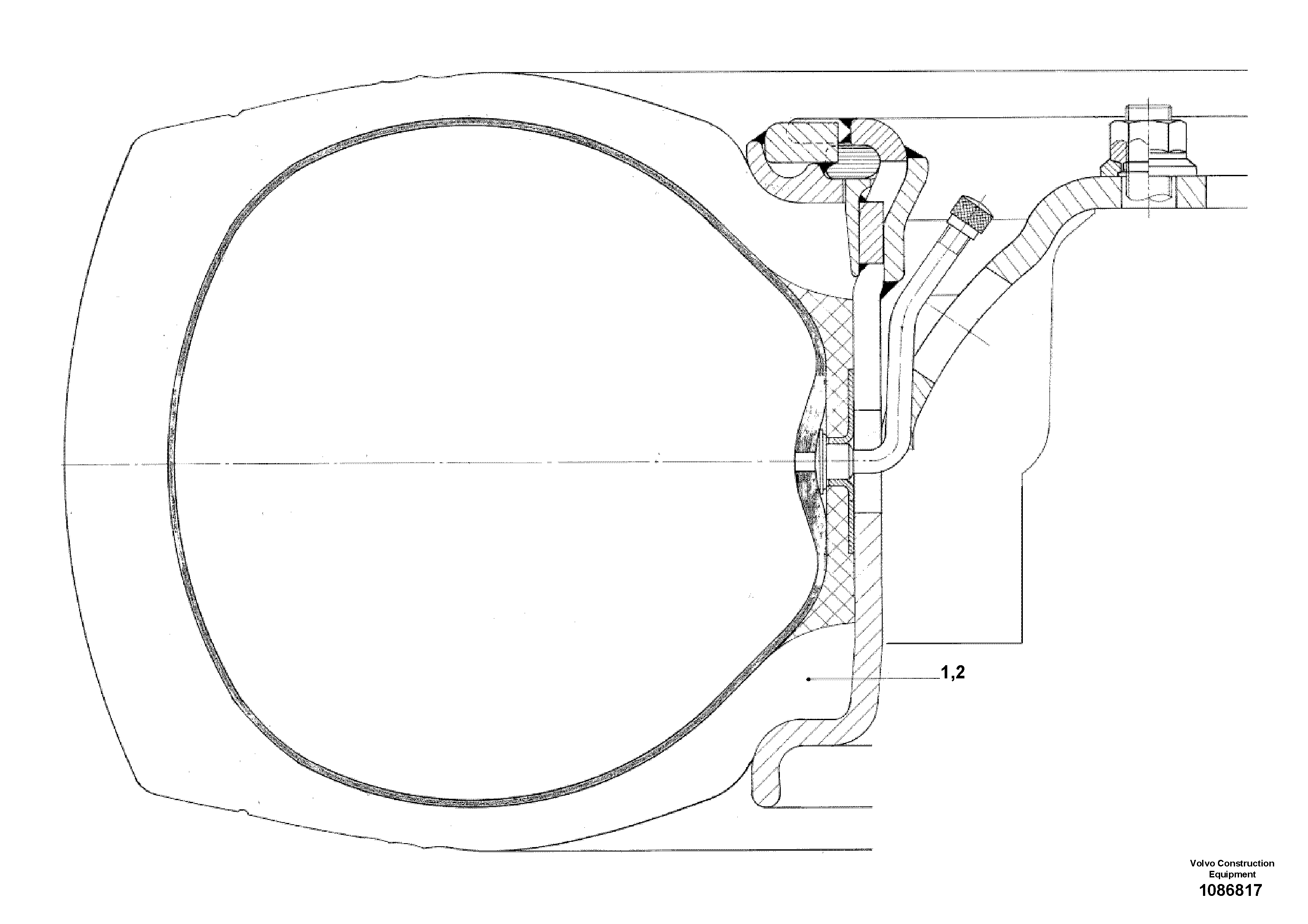 Front section RM80857337 VOLVO