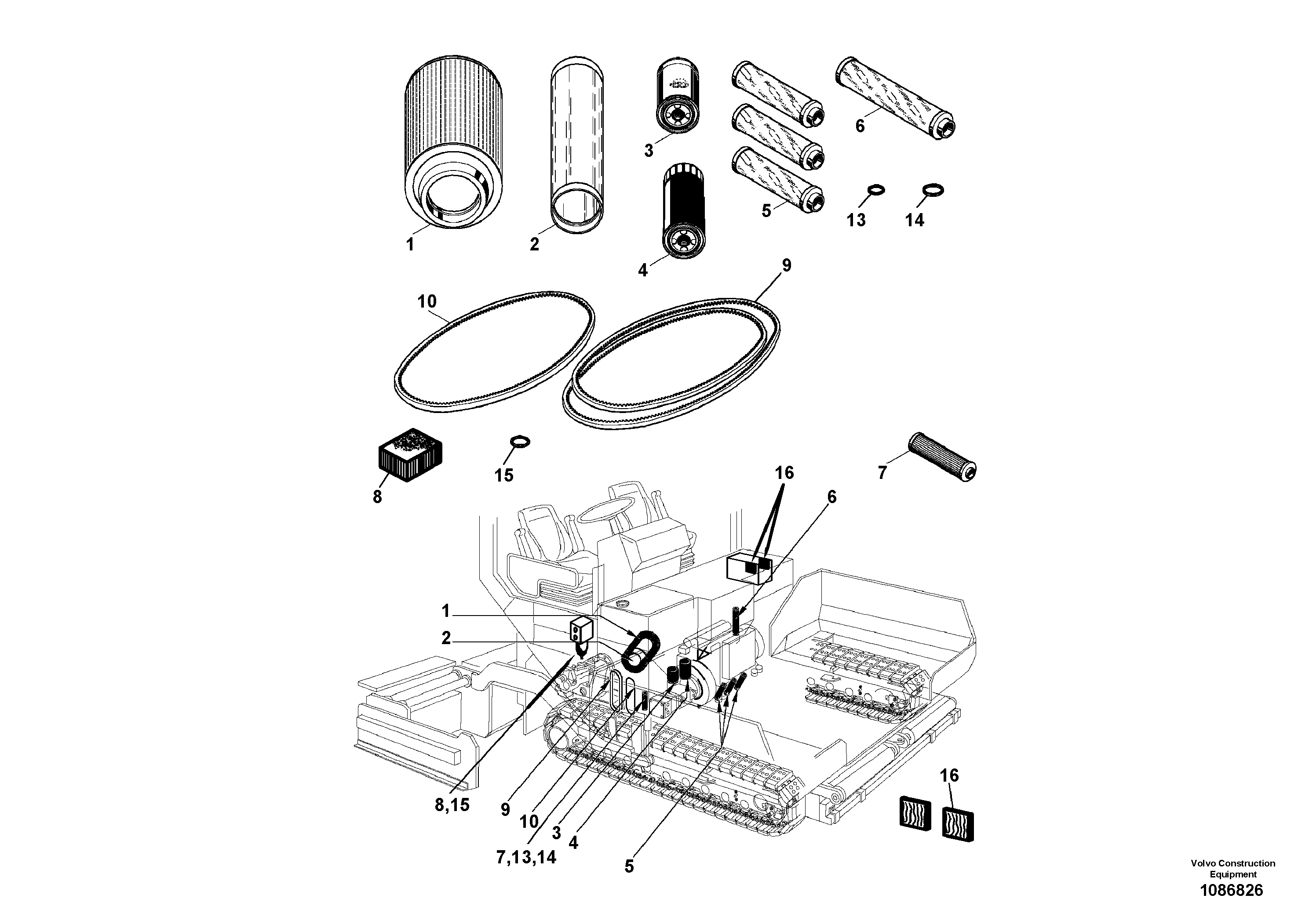 Filter Netting RM54621339 VOLVO