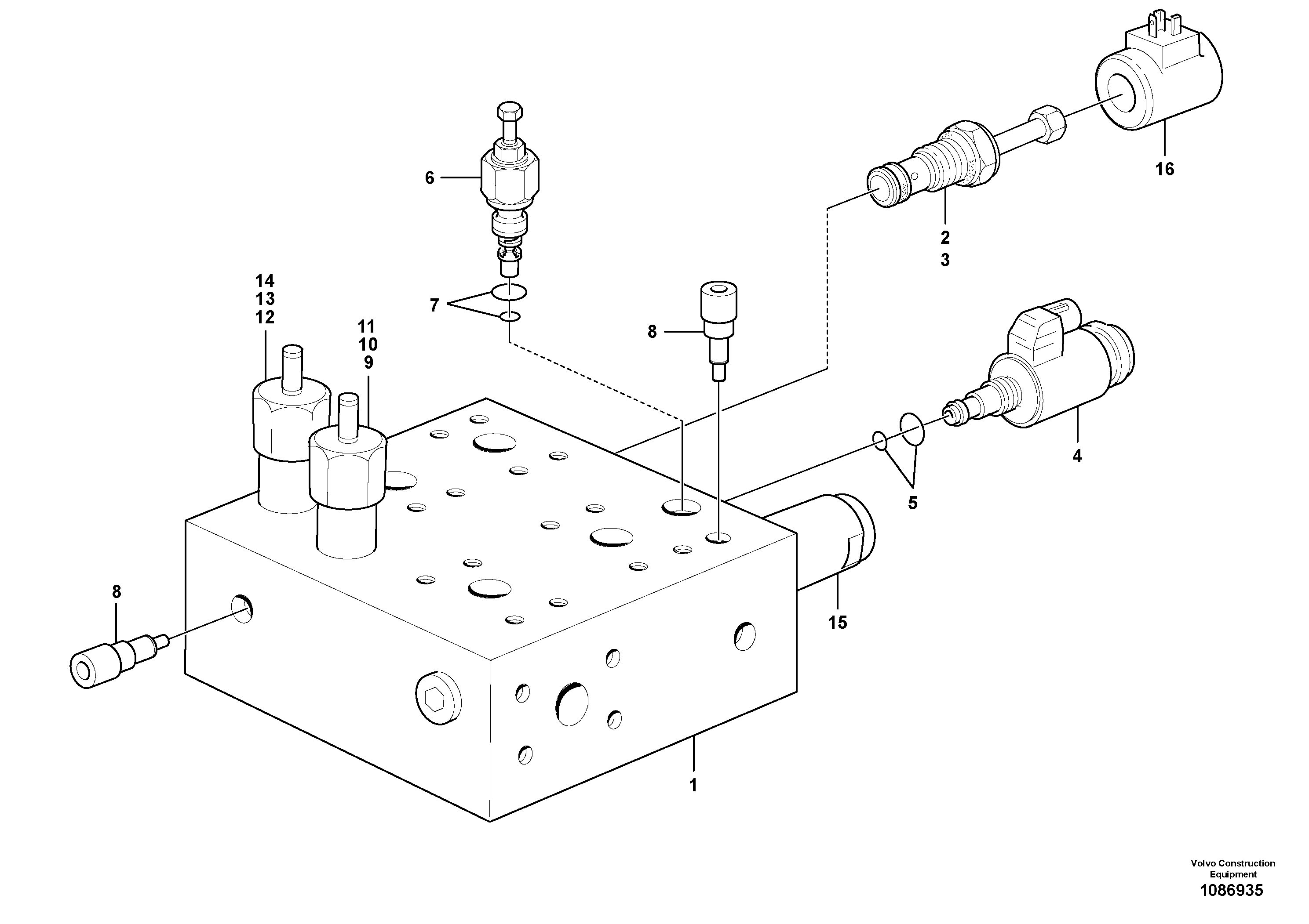 Sealing Kit VOE21709883 VOLVO
