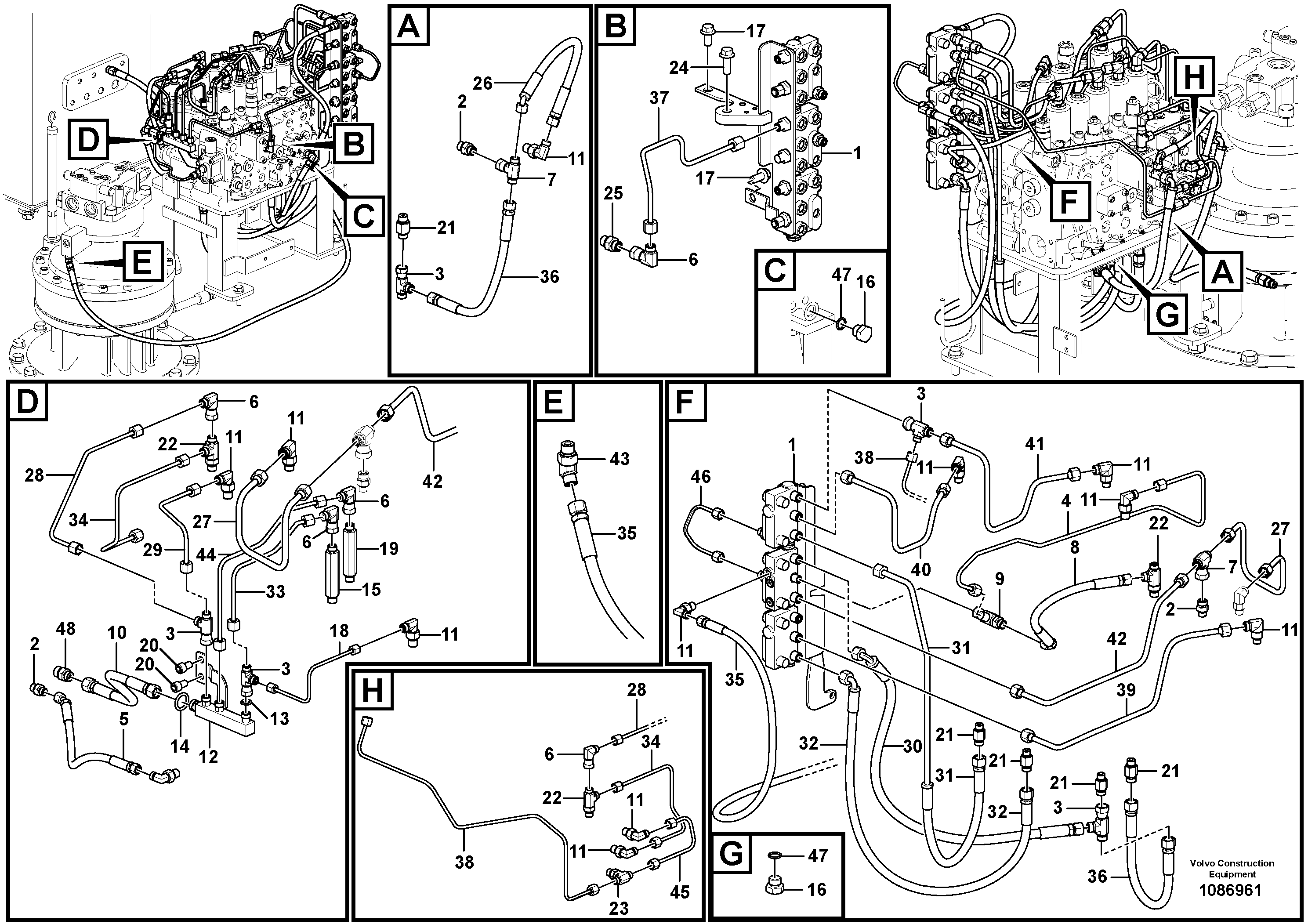 Timing gear casing VOE14694471 VOLVO