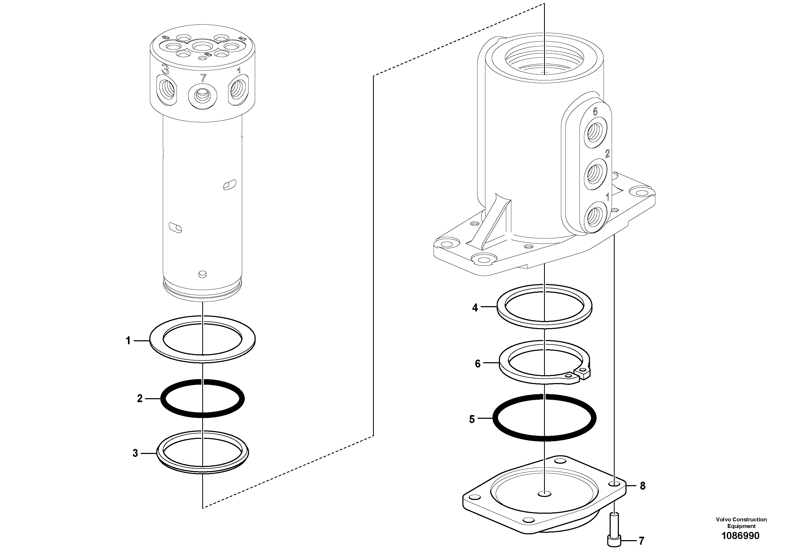 Protecting plate VOE15013161 VOLVO
