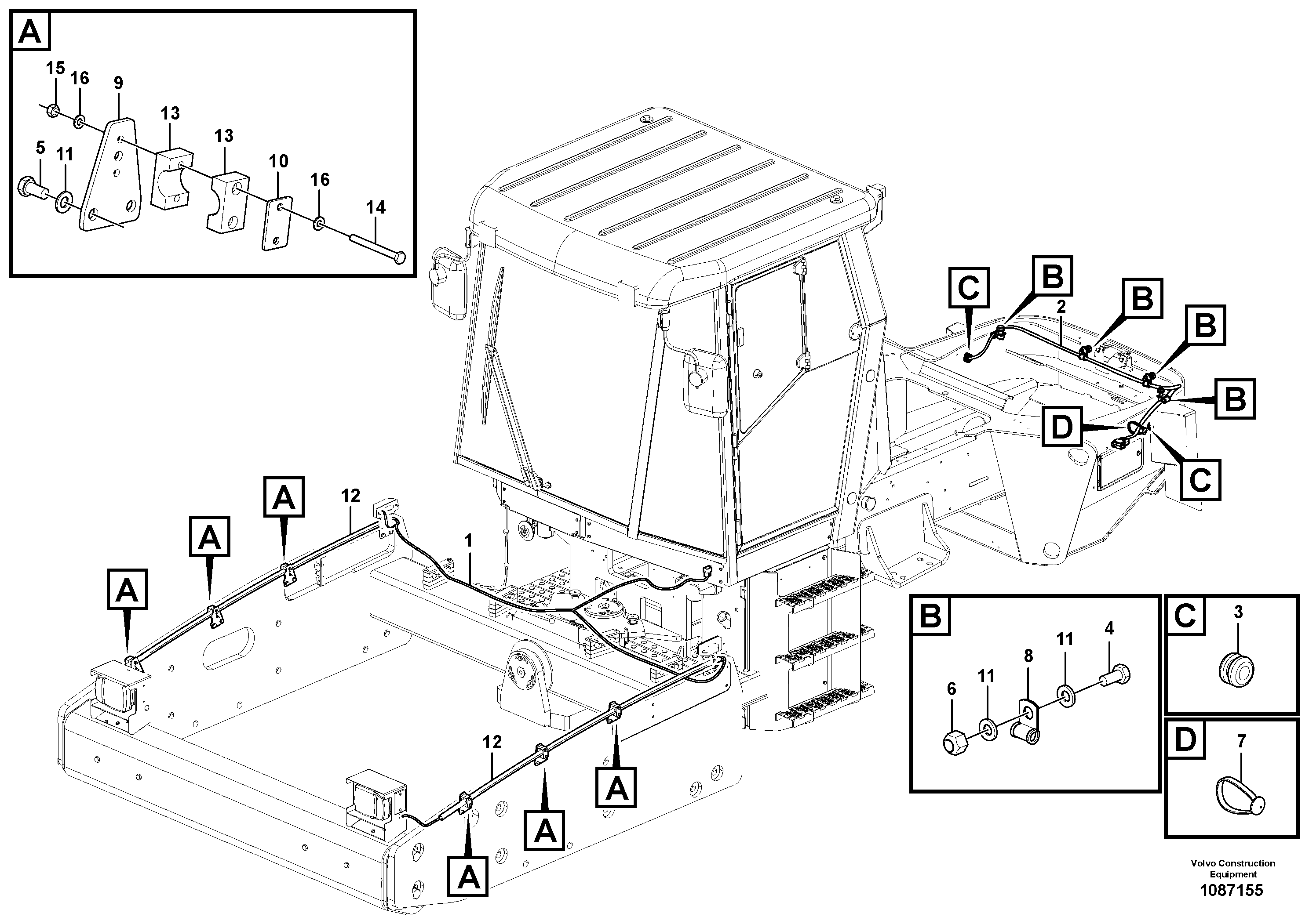 Fuel miser valve VOE12803624 VOLVO
