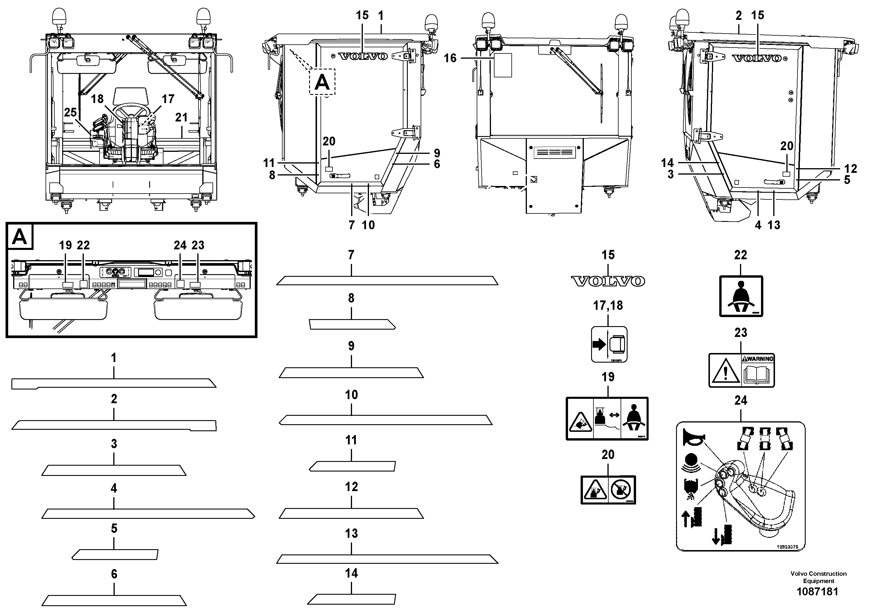 Cylinder Block VOE12810675 VOLVO