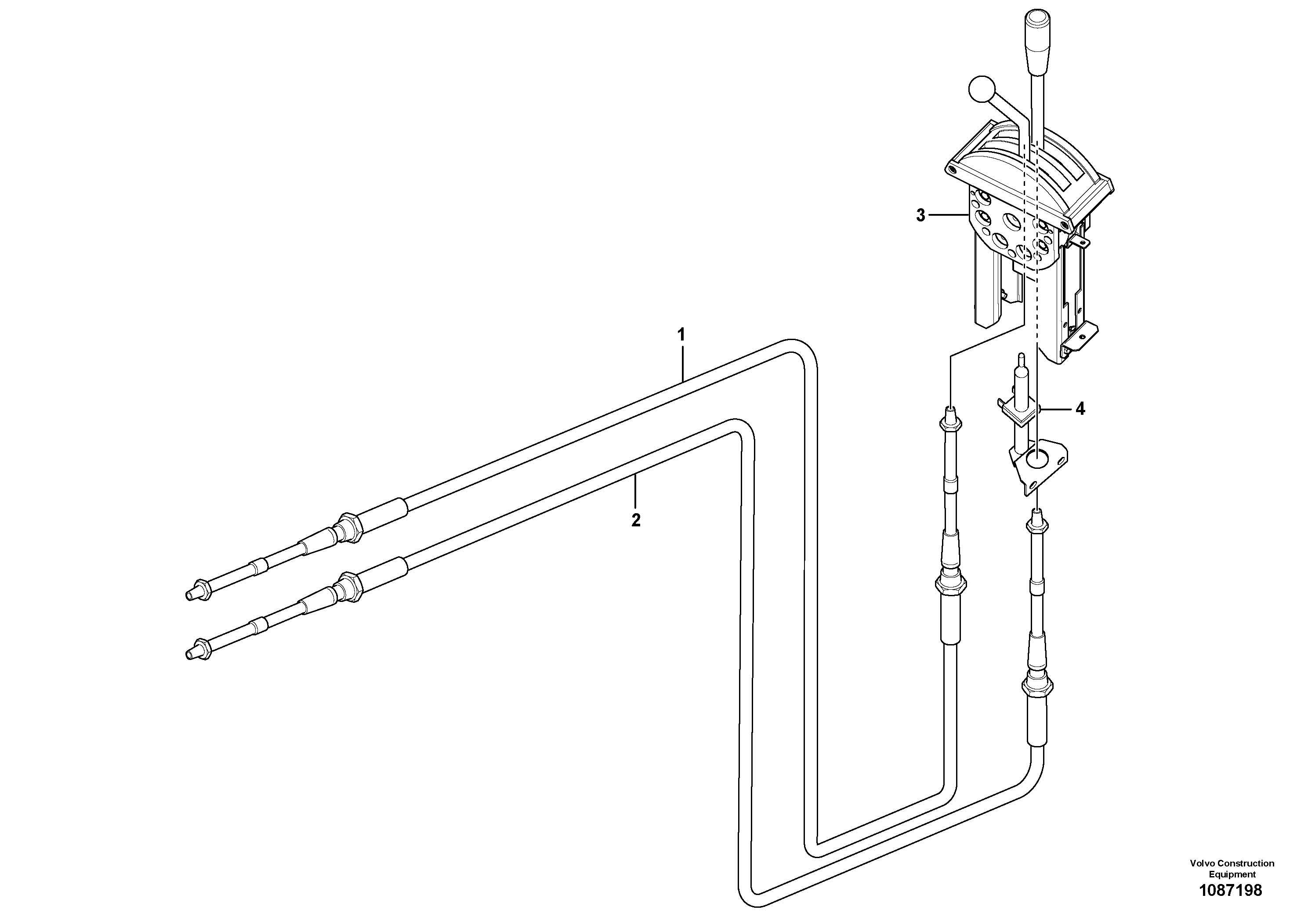 Radio Support VOE12760005 VOLVO