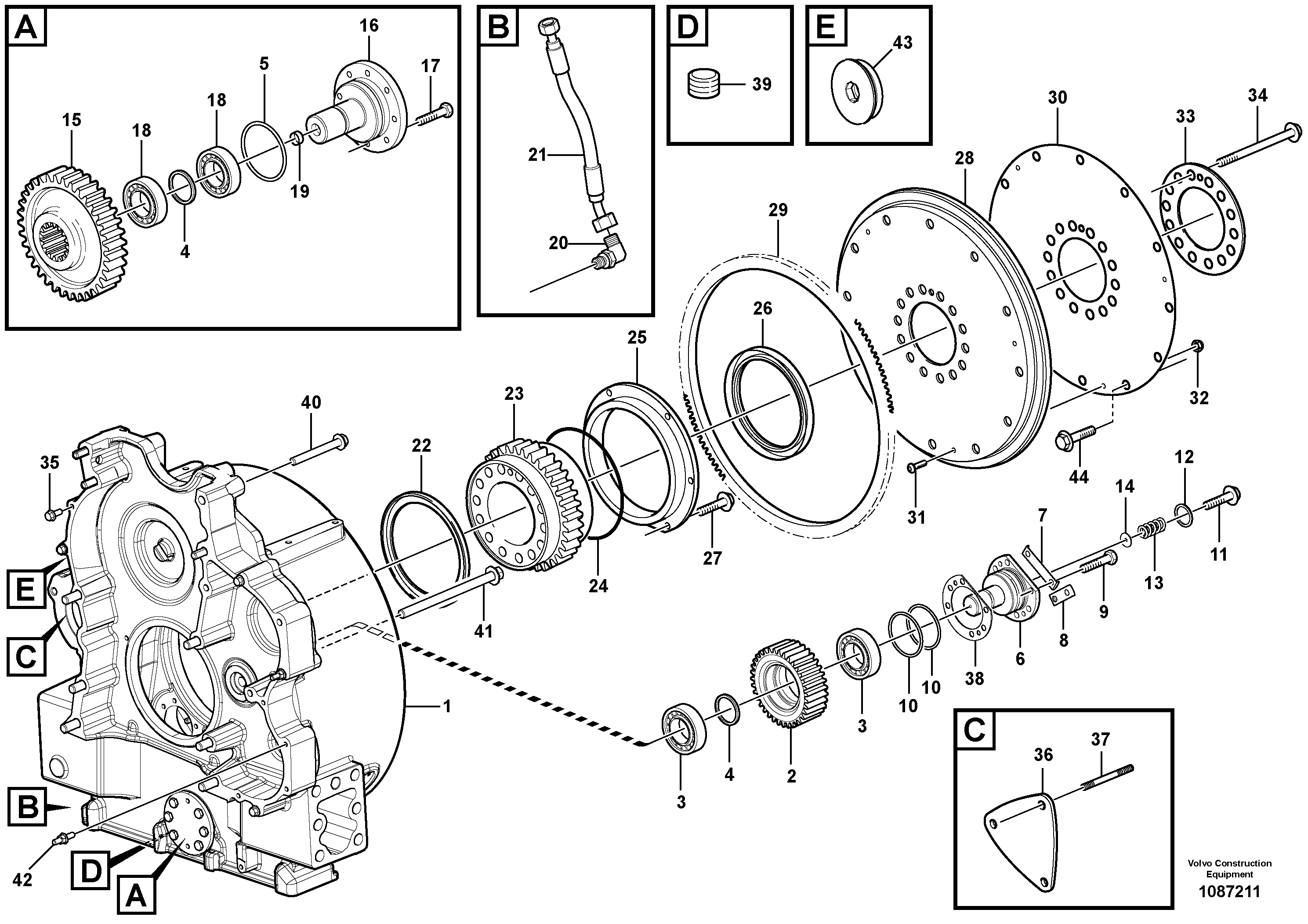 Front Spring VOE20714050 VOLVO