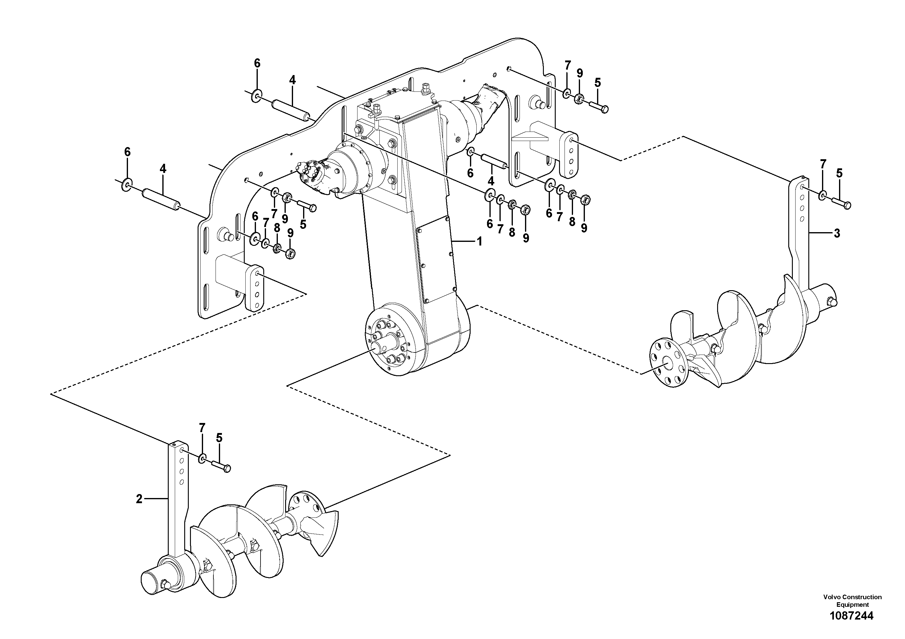 Proximity switch VOE12823159 VOLVO