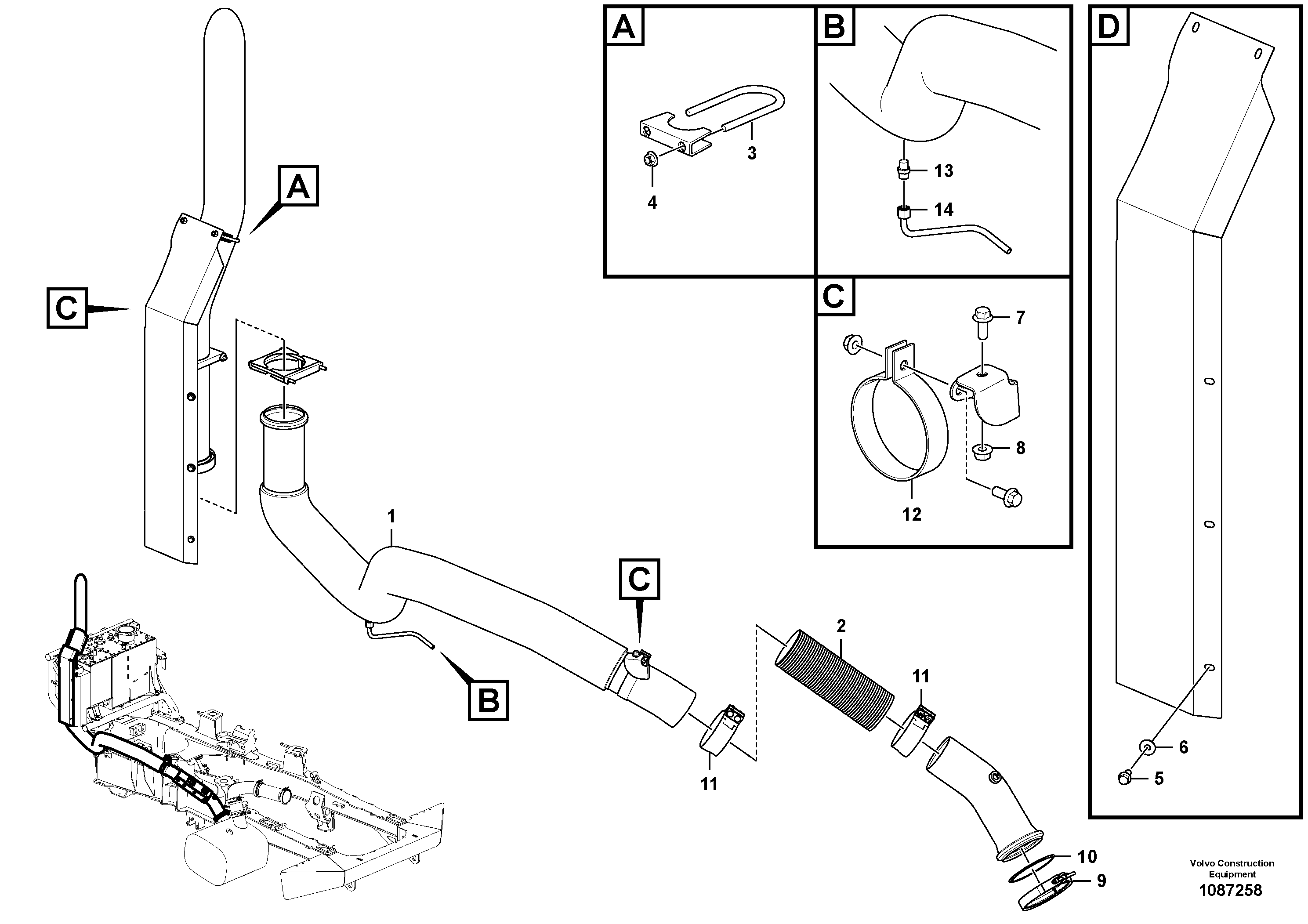 Axle Casing VOE16906580 VOLVO