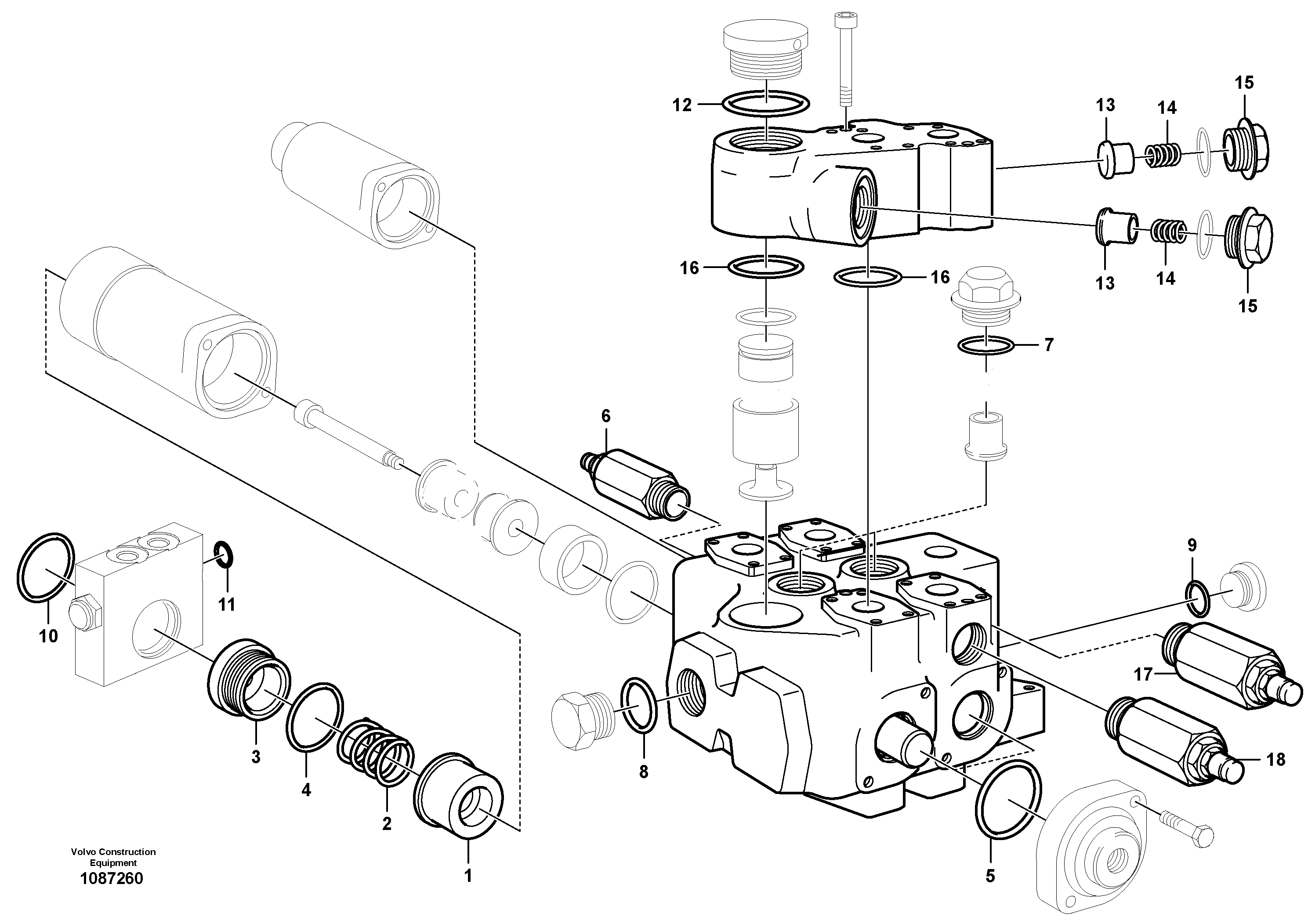 Bearing ring VOE17472986 VOLVO