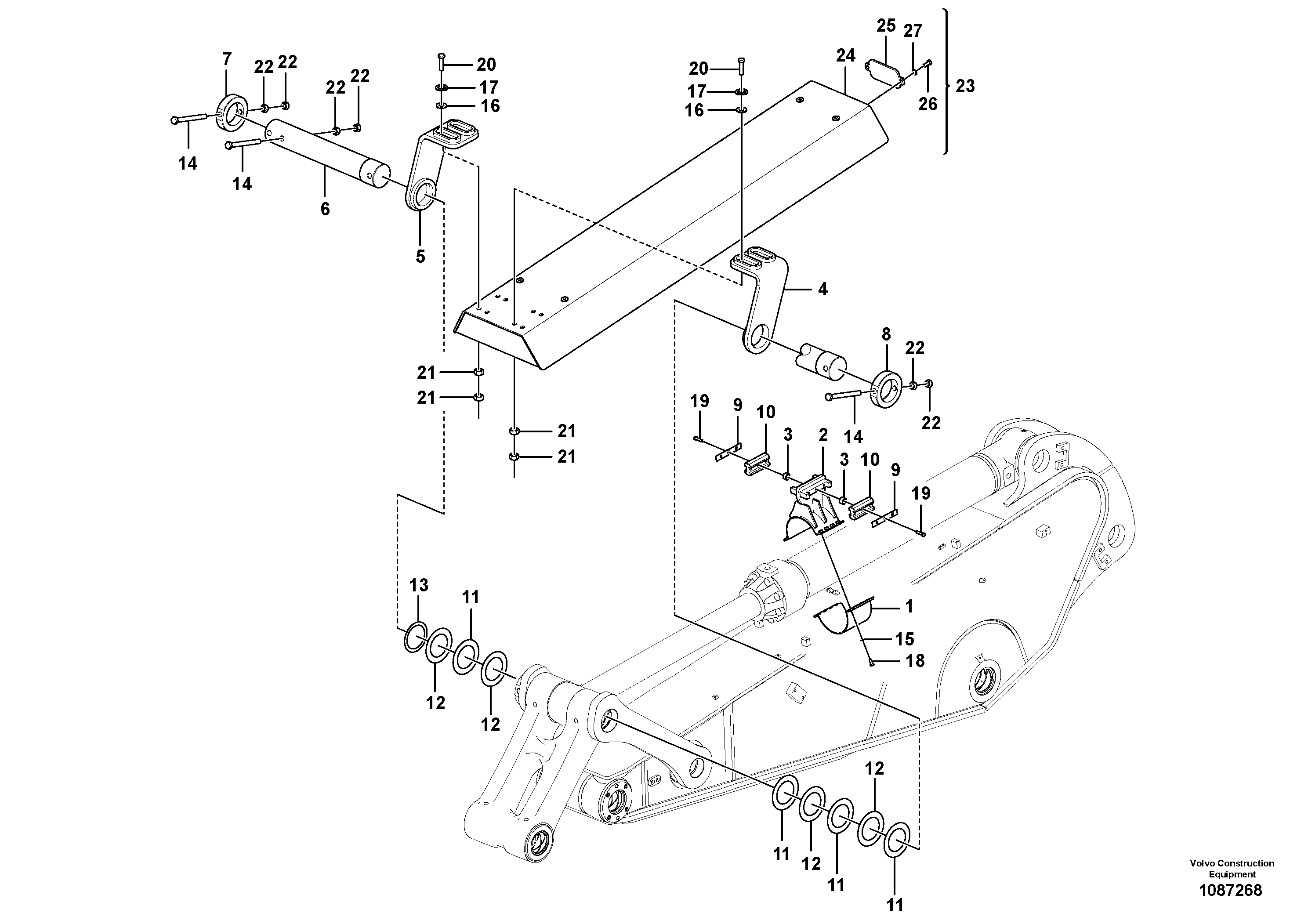 Disc wheel - ET 40 VOE14606132 VOLVO
