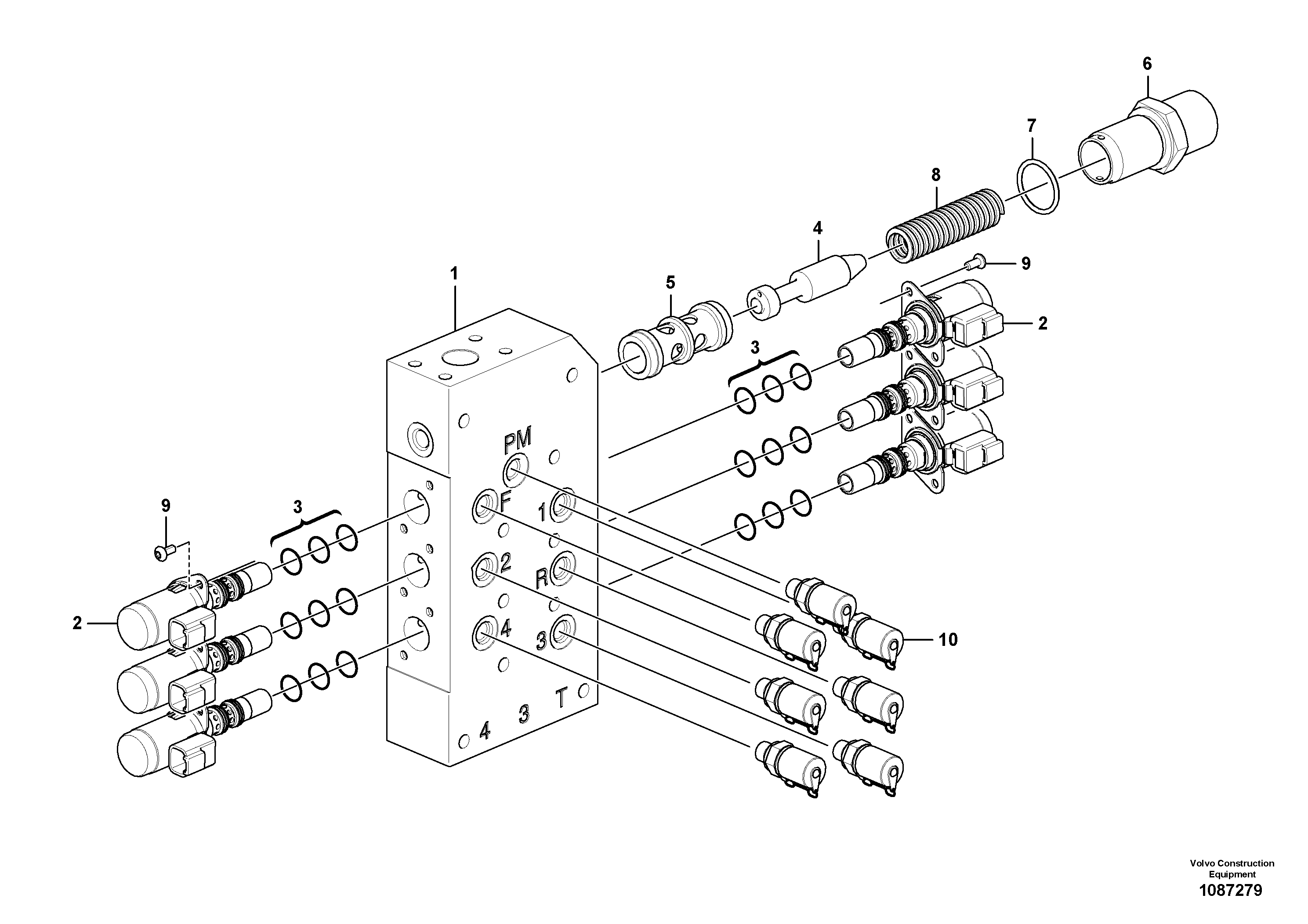 Flat Fuse VOE17422176 VOLVO