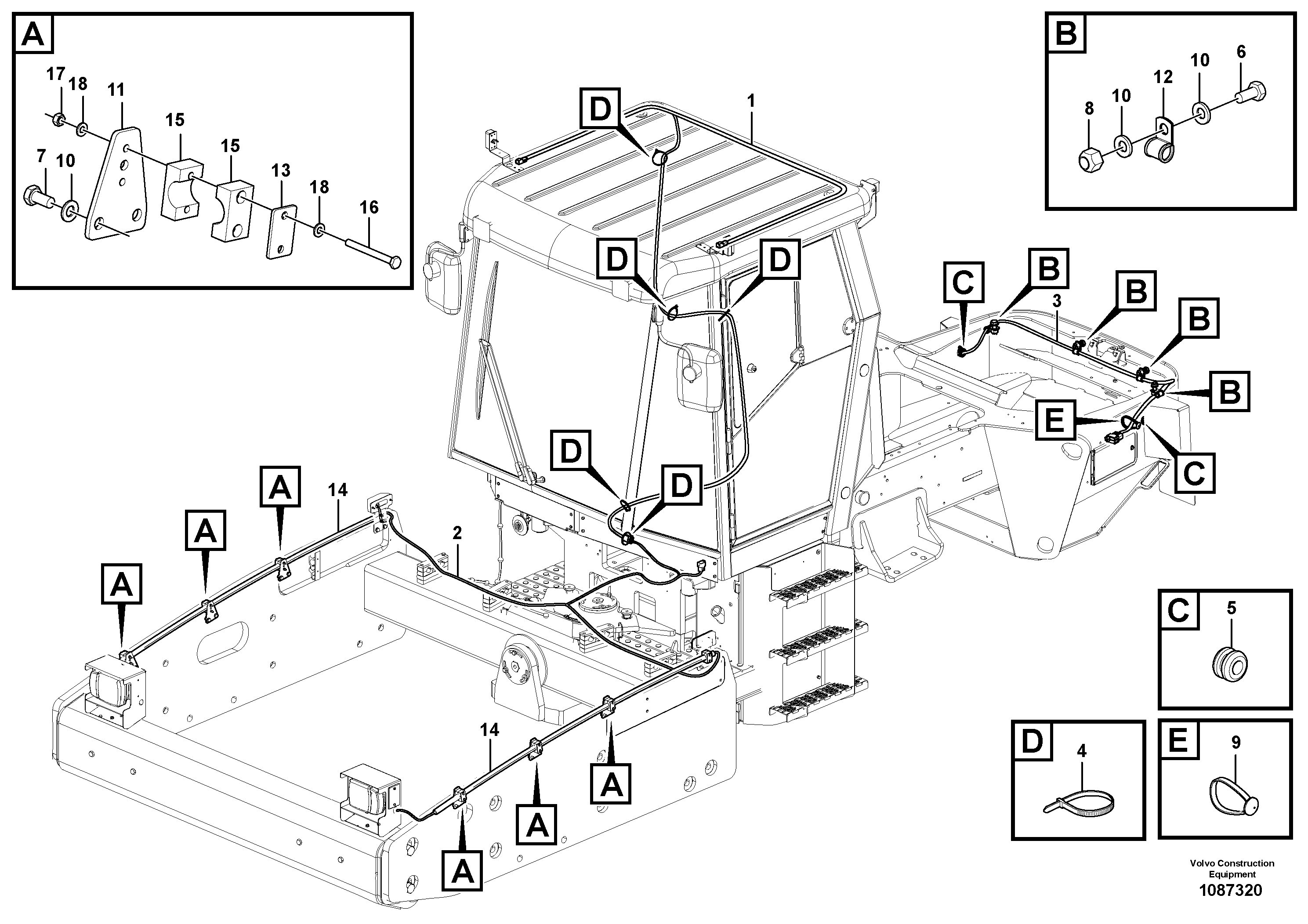Support Leg VOE12790660 VOLVO